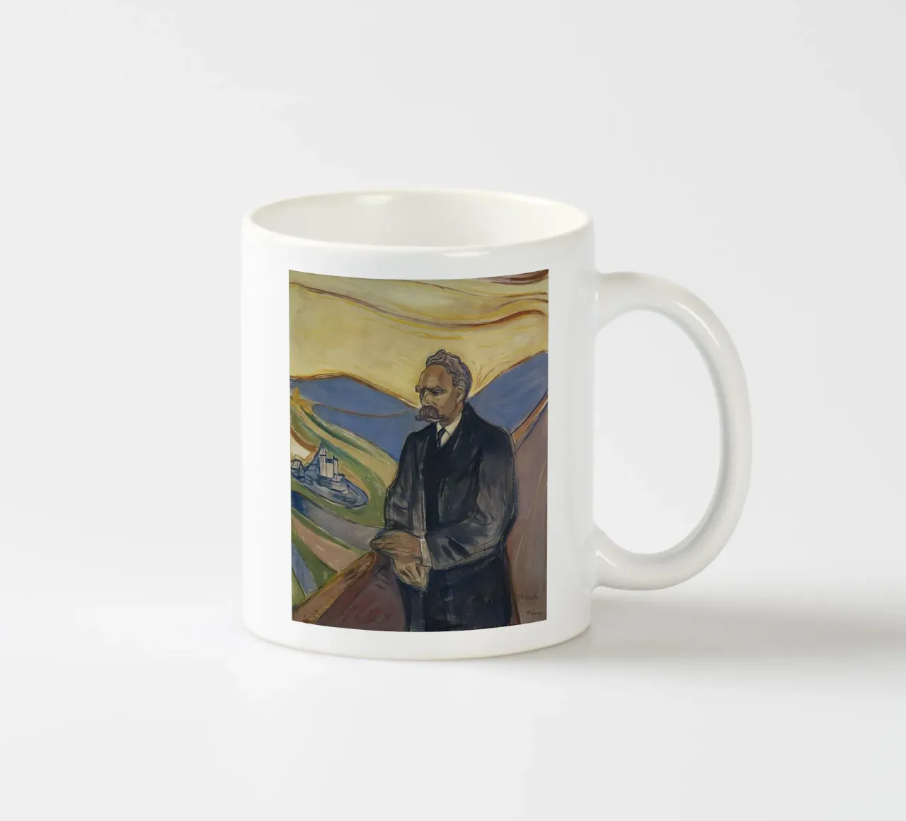 Edvard Munch Art ceramic mug by Brooke