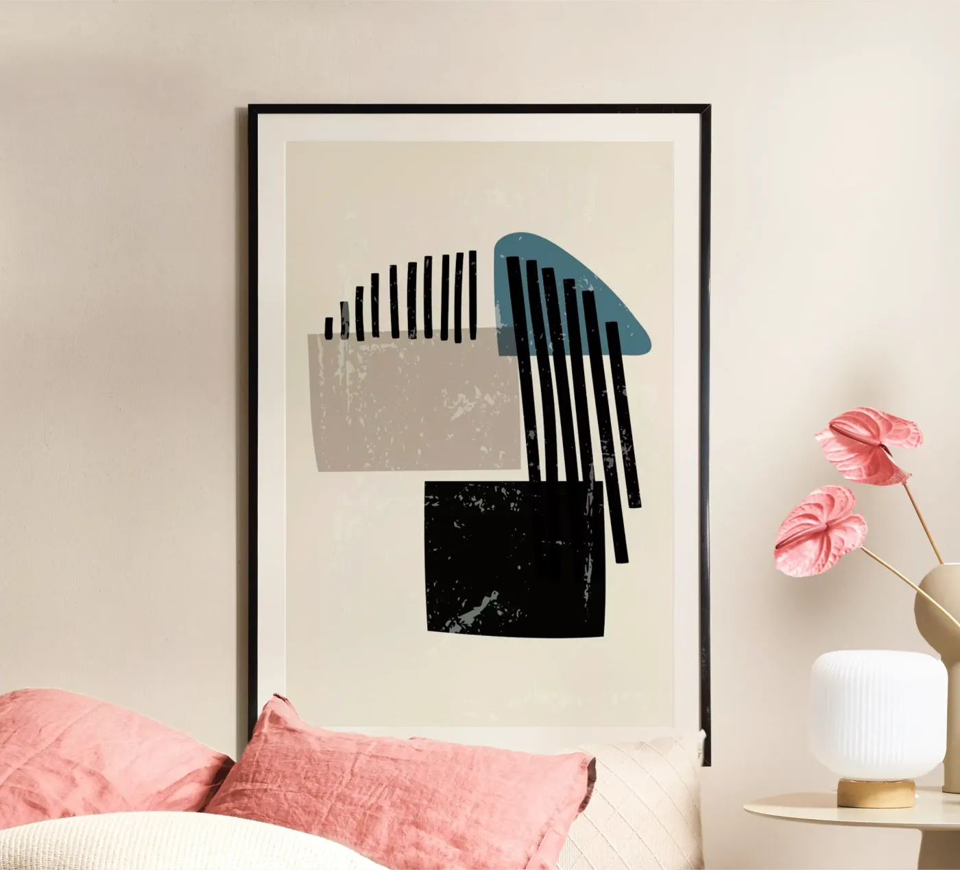 Straws poster van Graphite