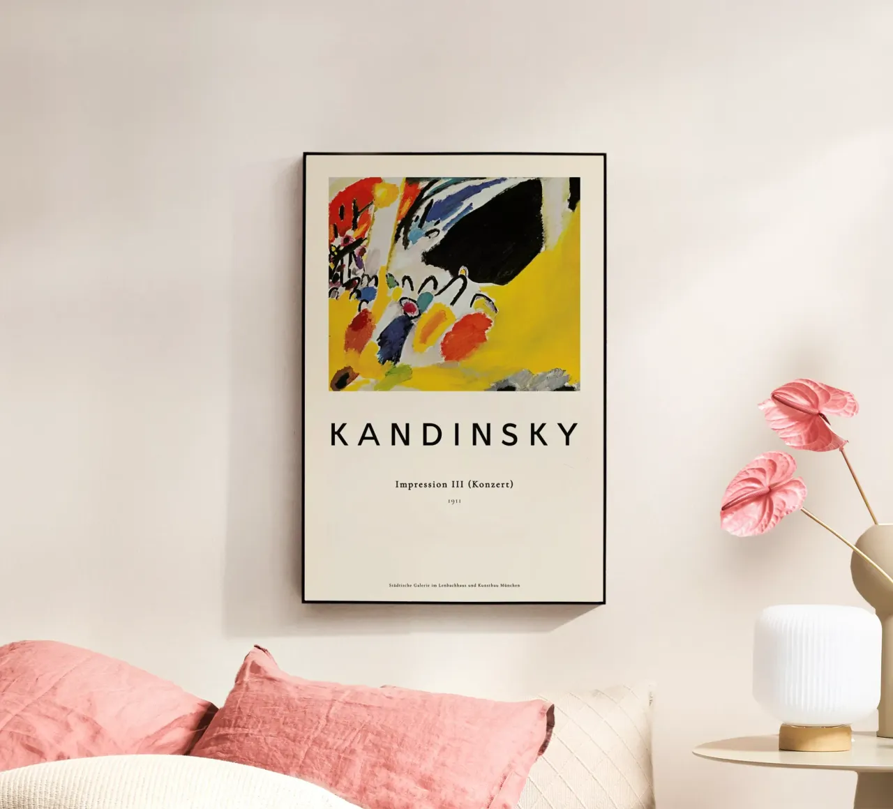 Wassily Kandinsky - Impression III (Konzert) plexiglass da ARTOTHEK