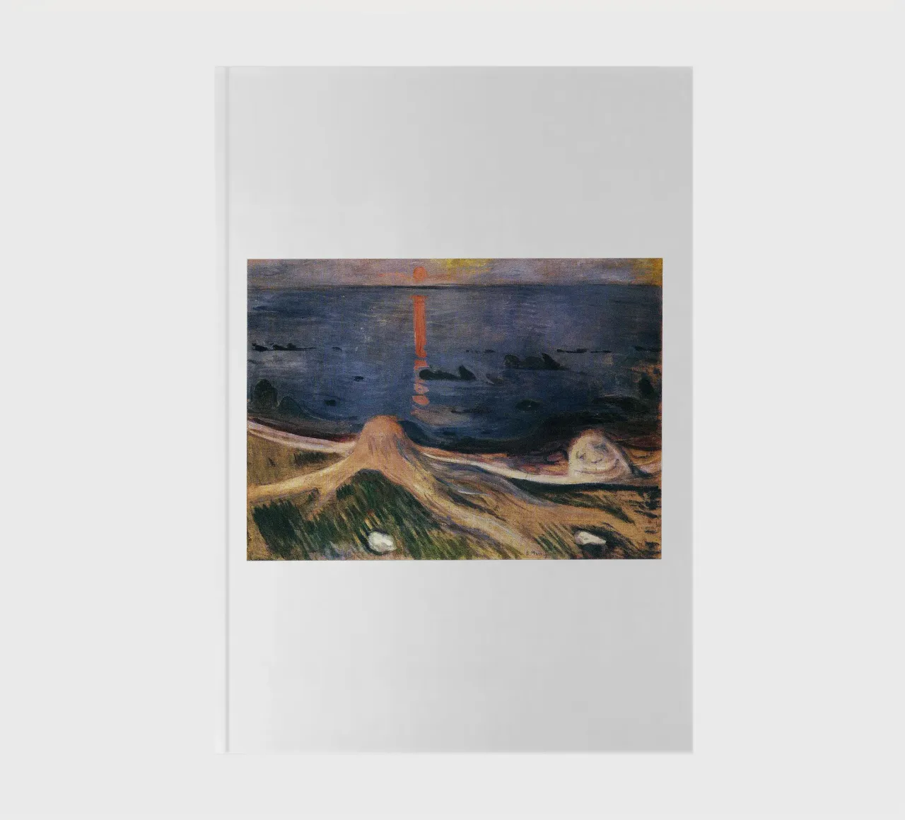Edvard Munch Art notebook by Brooke