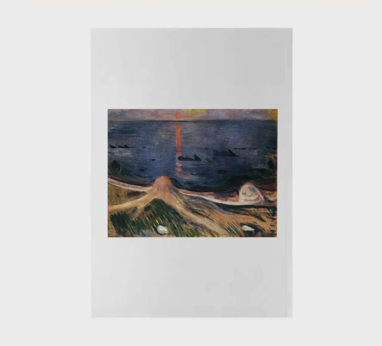 Edvard Munch Art notebook by Brooke