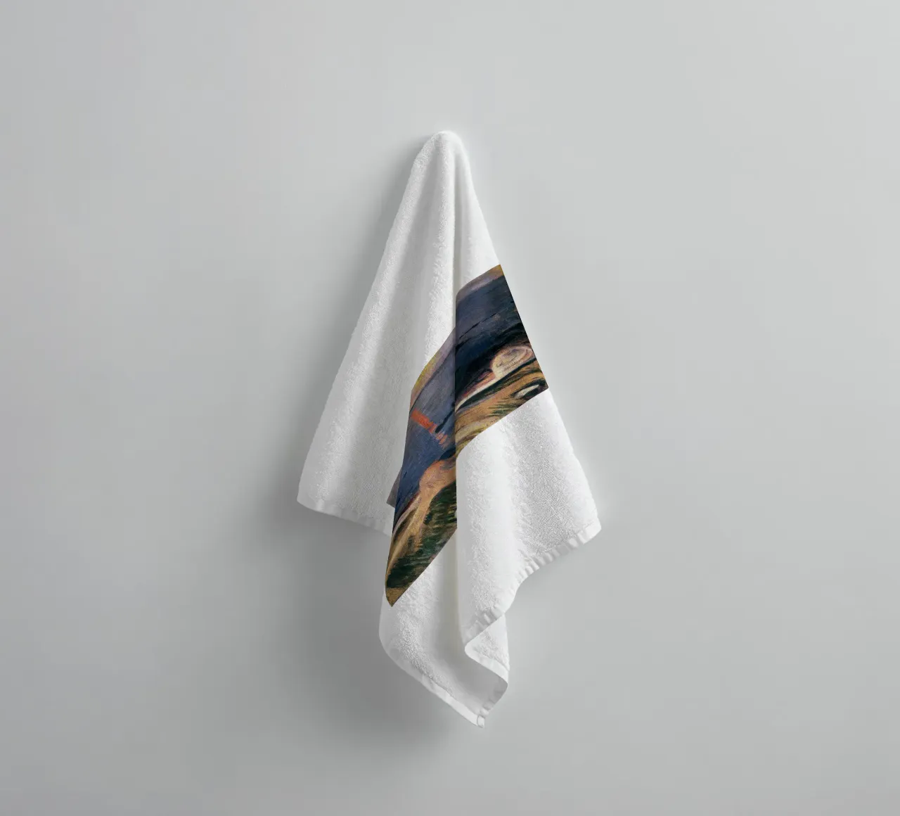 Edvard Munch Art towel by Brooke