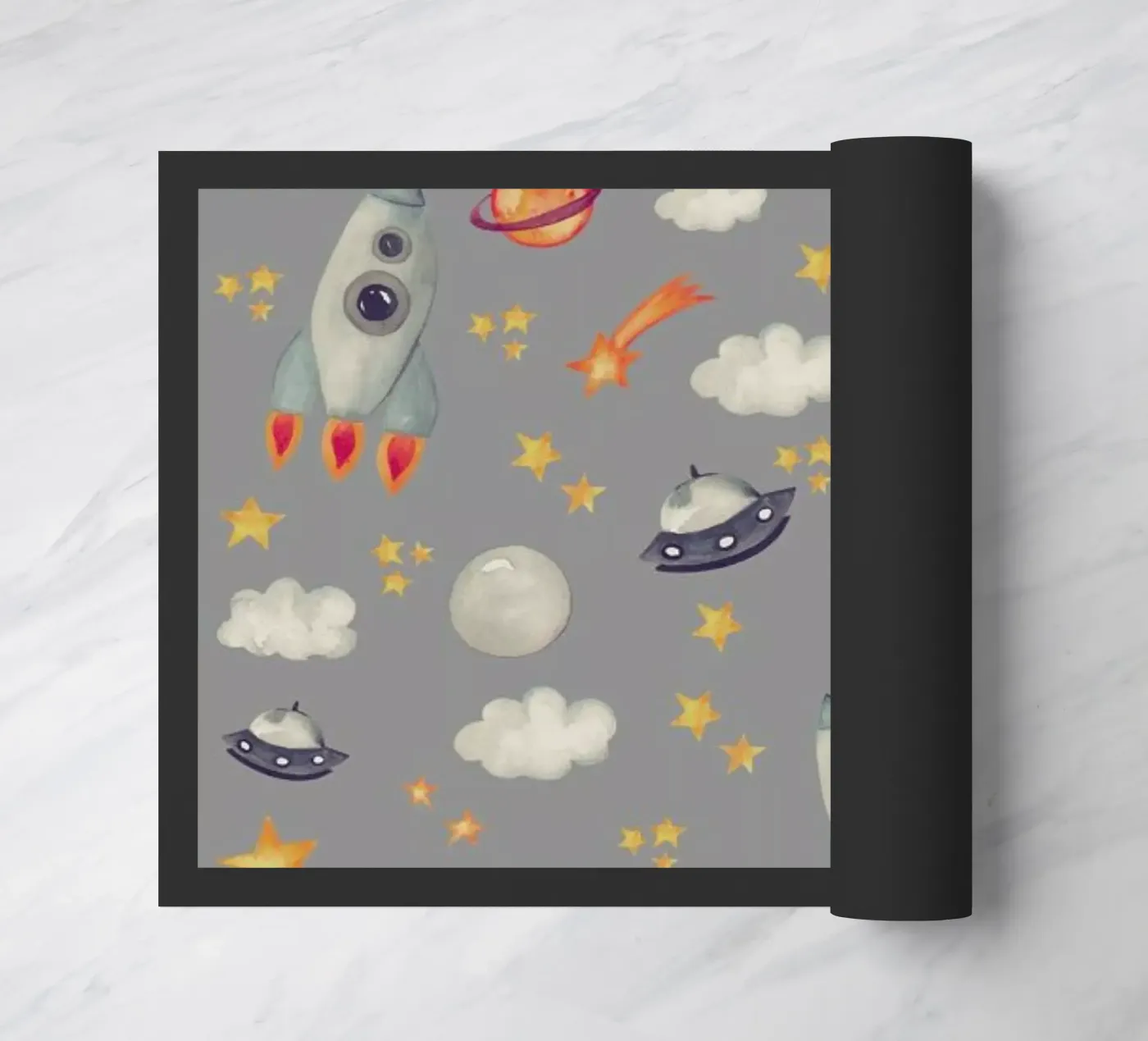 Space deurmat van Sabrina Ziegenhorn