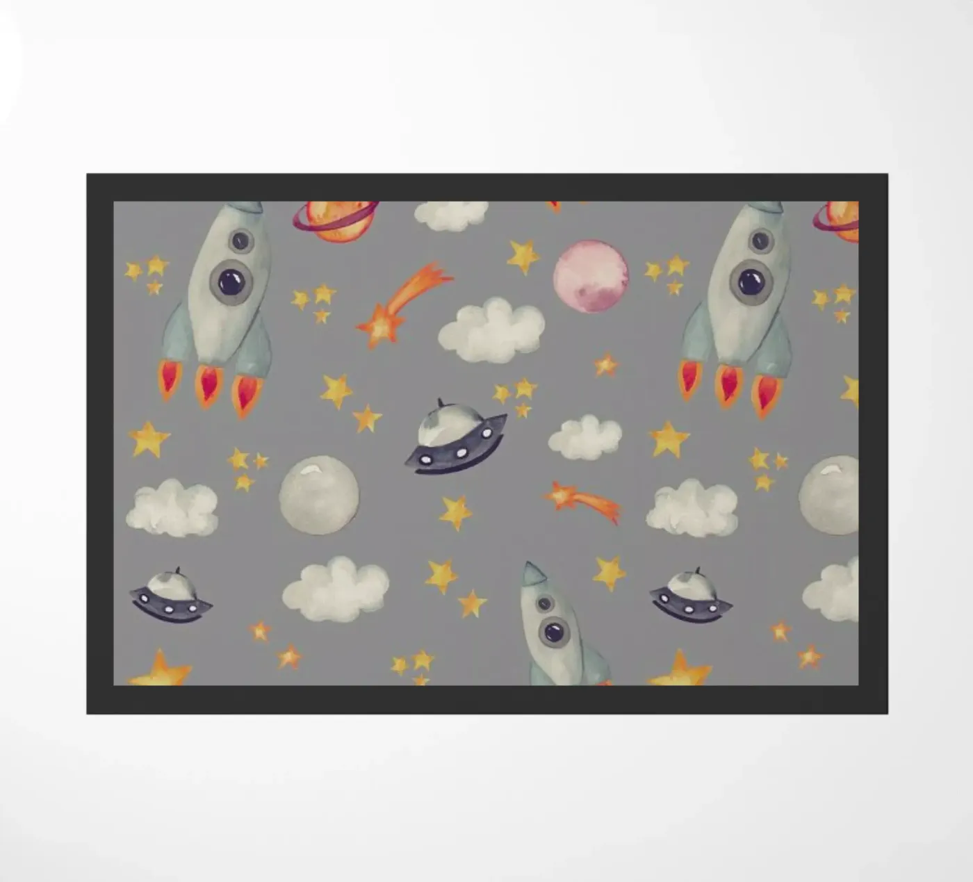 Space deurmat van Sabrina Ziegenhorn