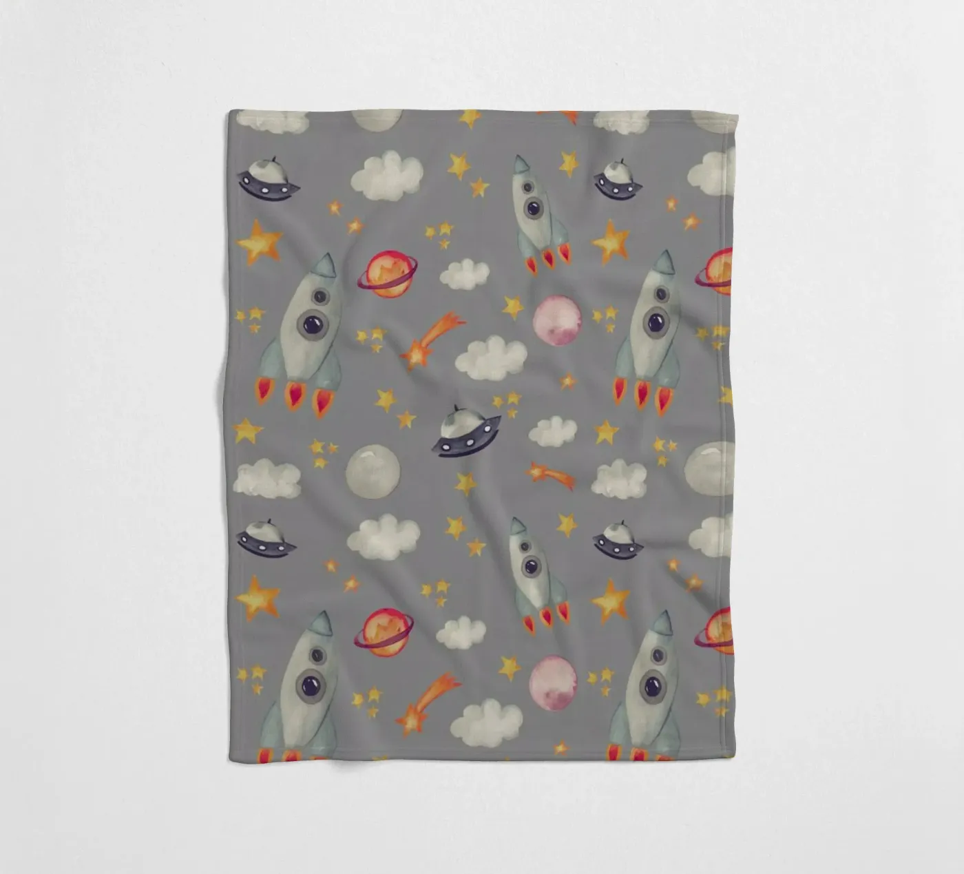 Space fleecedeken van Sabrina Ziegenhorn