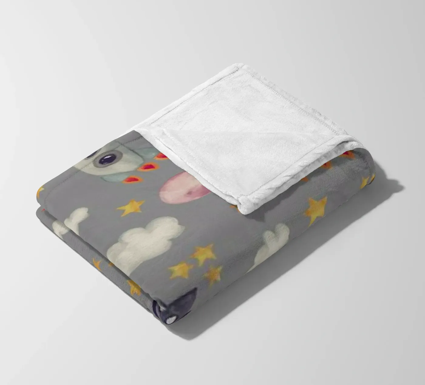 Space fleecedeken van Sabrina Ziegenhorn