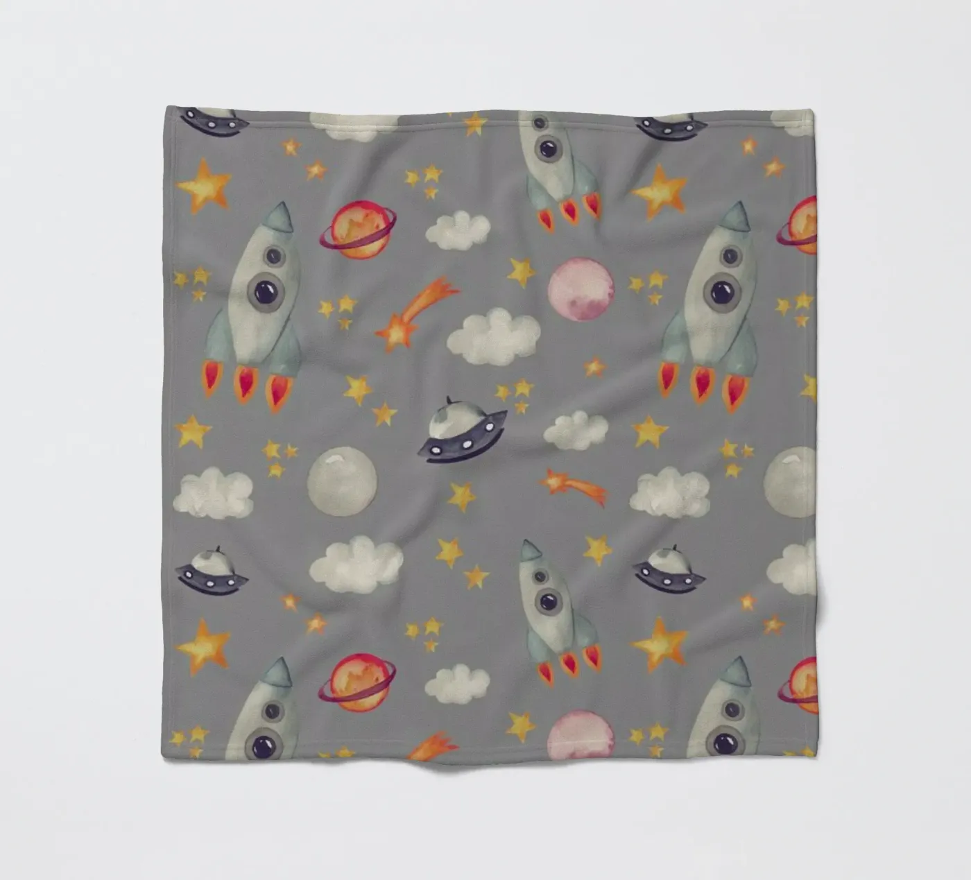 Space fleecedeken van Sabrina Ziegenhorn