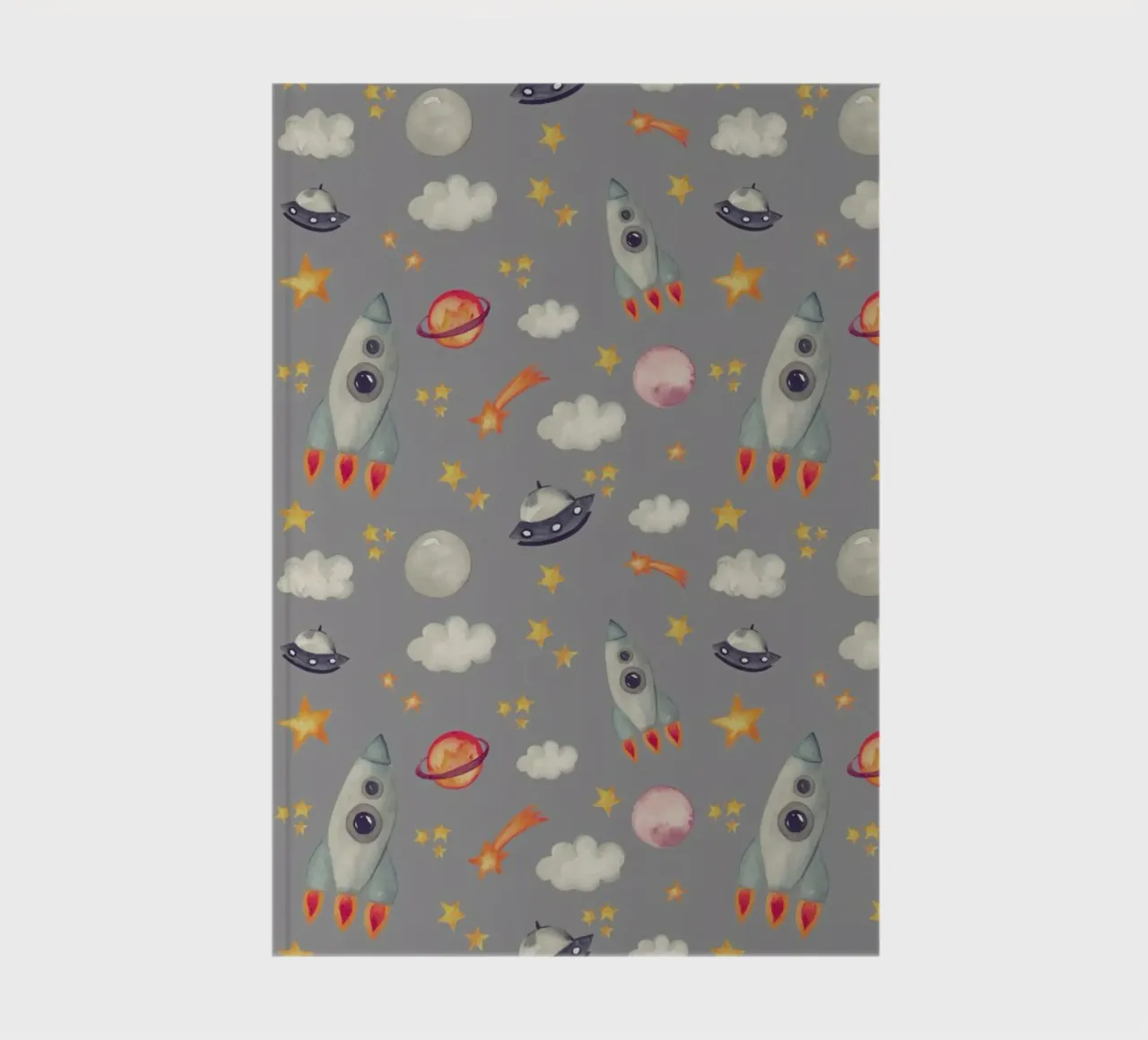 Space notebook by Sabrina Ziegenhorn