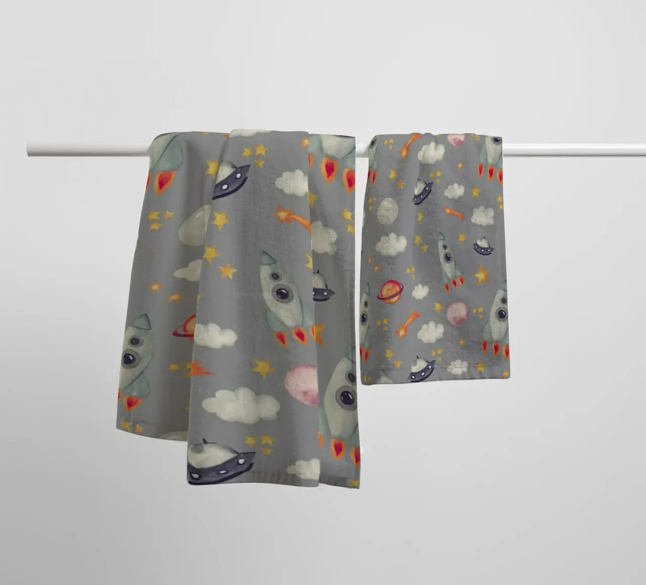 Space asciugamano da bagno da Sabrina Ziegenhorn