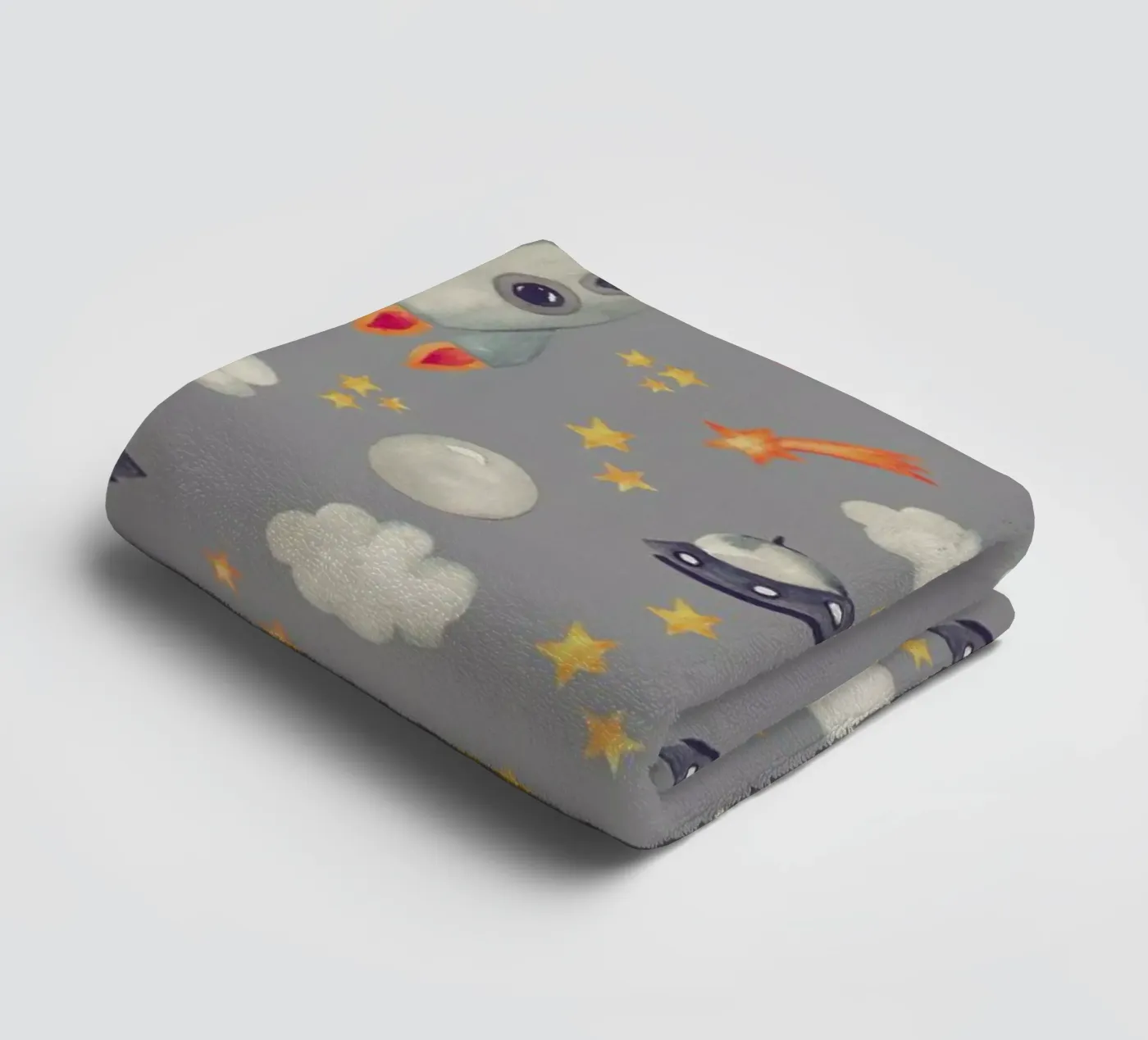 Space badhanddoek van Sabrina Ziegenhorn