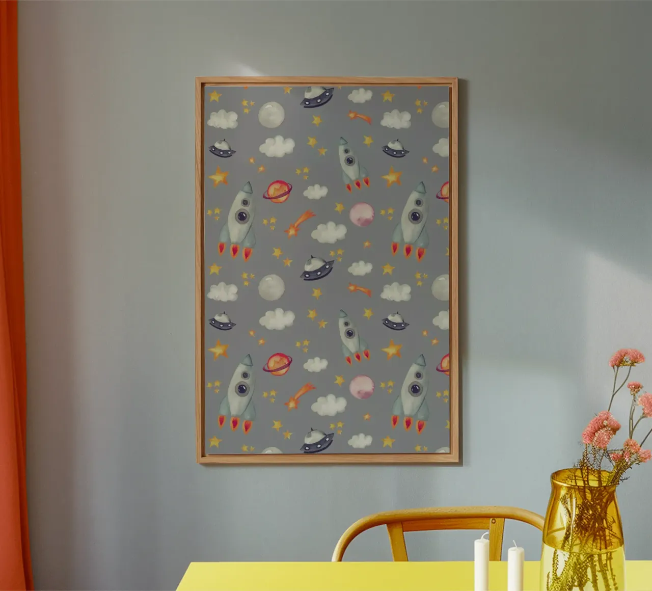 Space forex plate by Sabrina Ziegenhorn