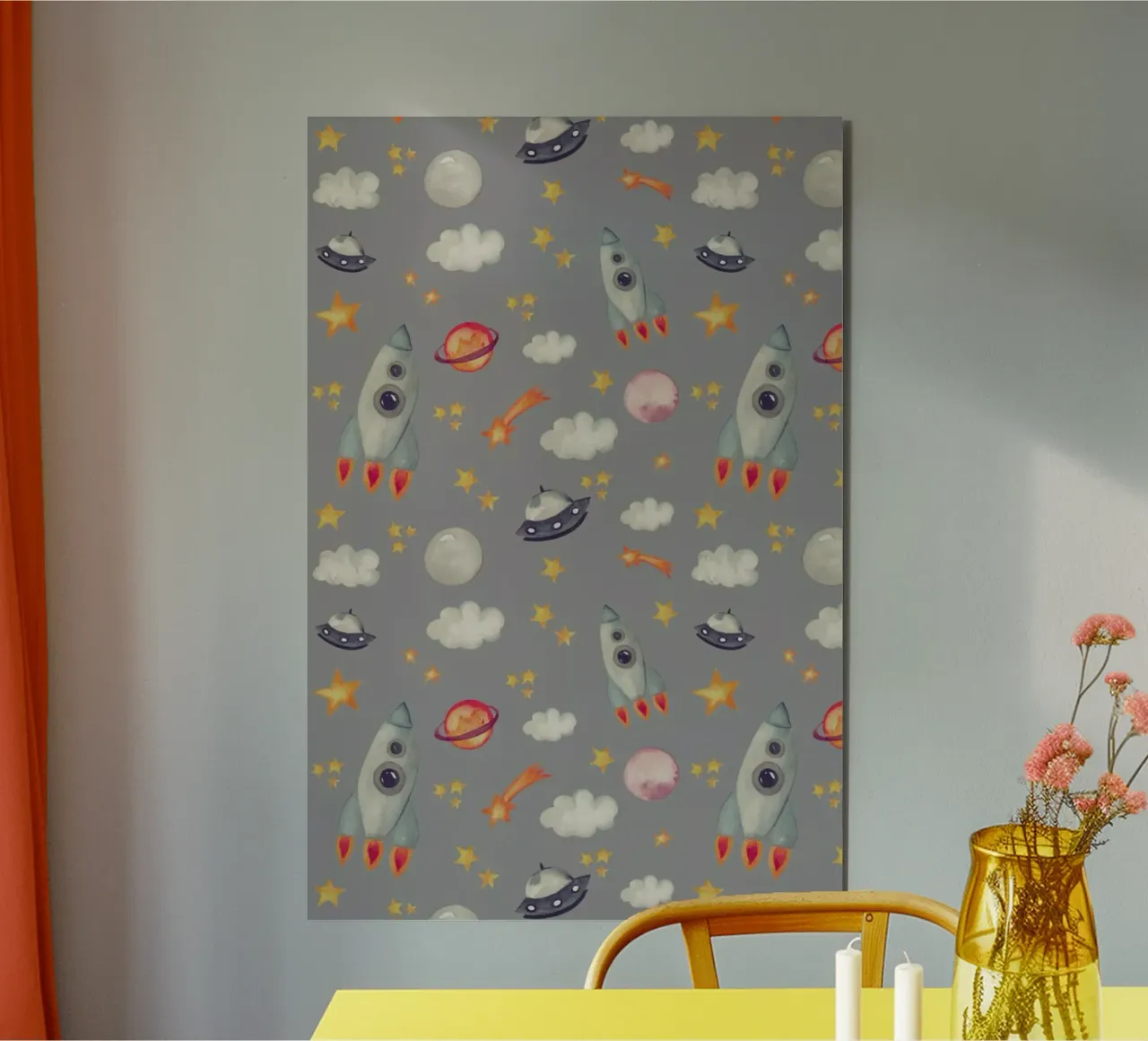 Space forex plate by Sabrina Ziegenhorn