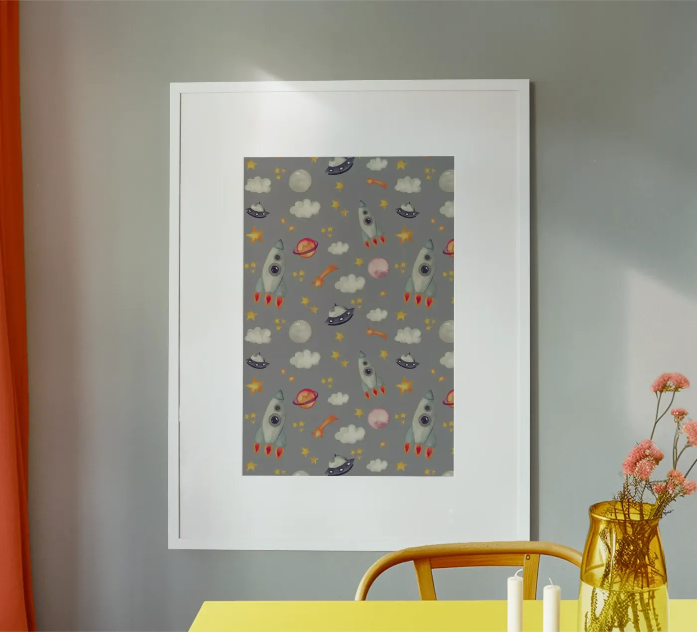 Space Poster von Sabrina Ziegenhorn