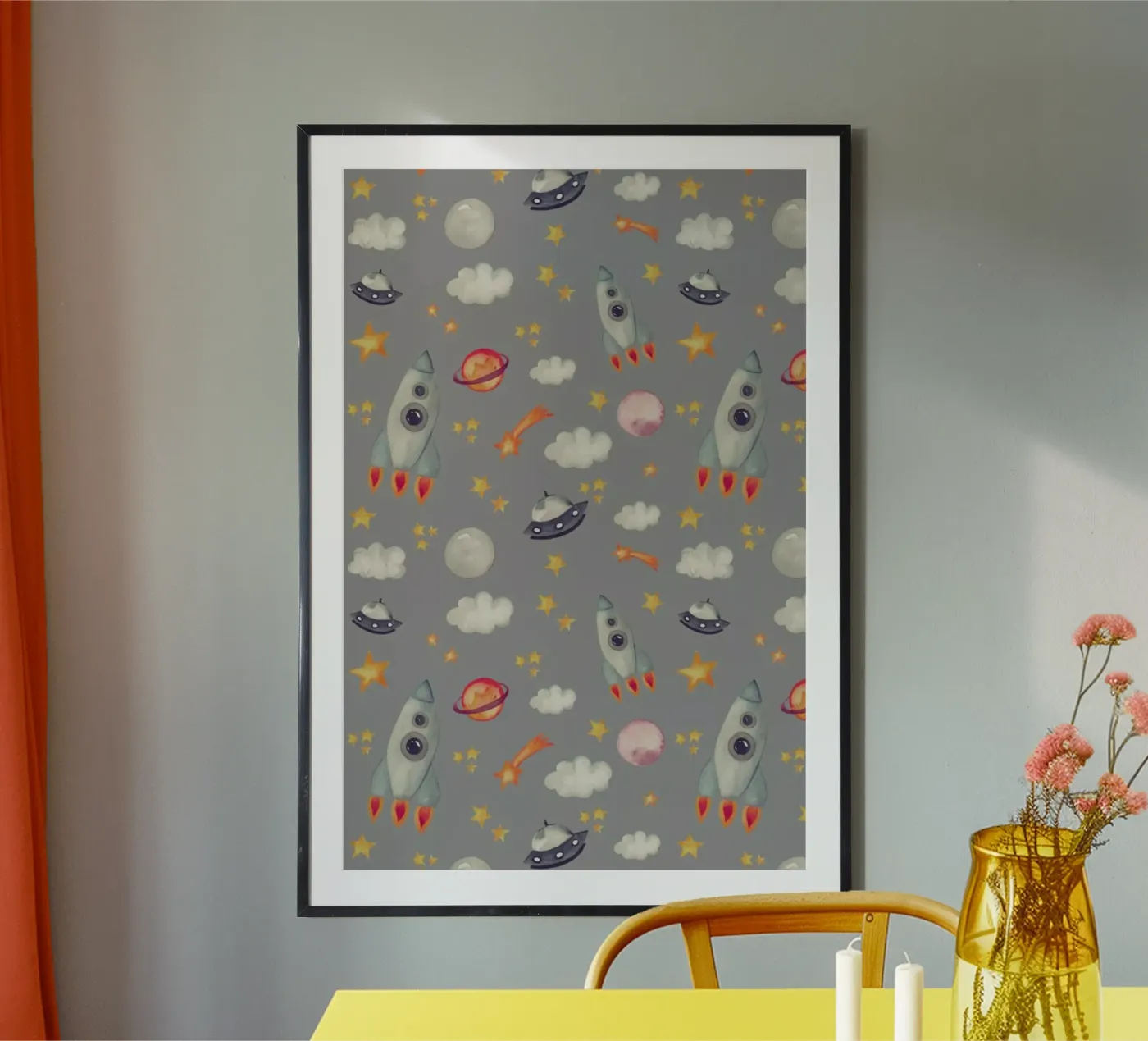 Space Poster von Sabrina Ziegenhorn