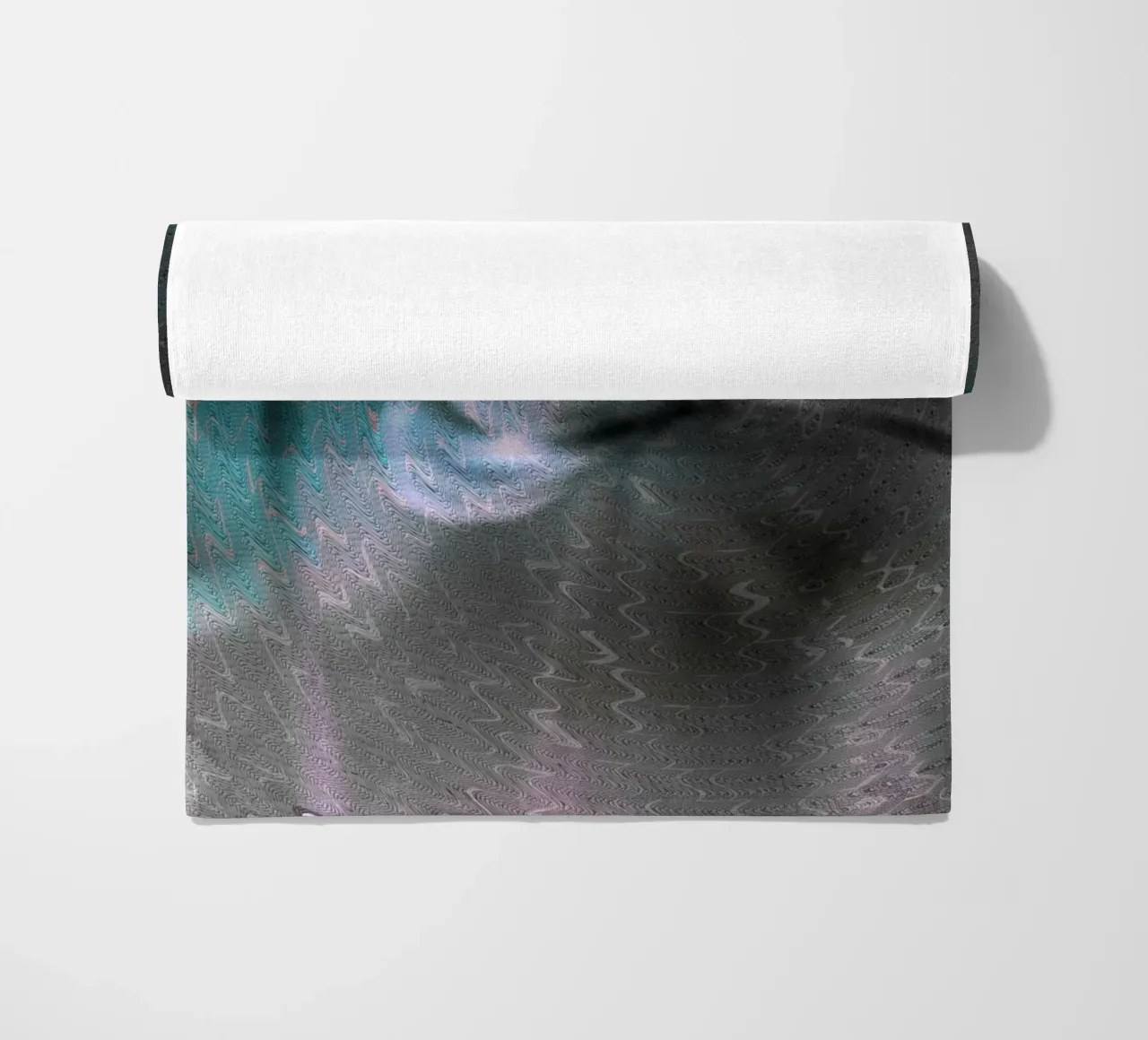 Due fiori davanti a uno sfondo artistico telo mare da Something for you
