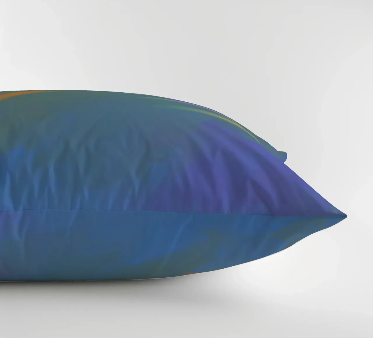 Colourful wavy pattern against an artistic background decorative cushion by Something for you