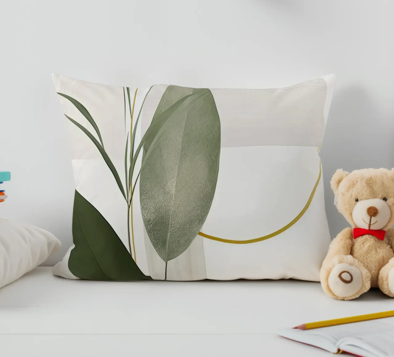 Astratto botanico cuscino da Imagine