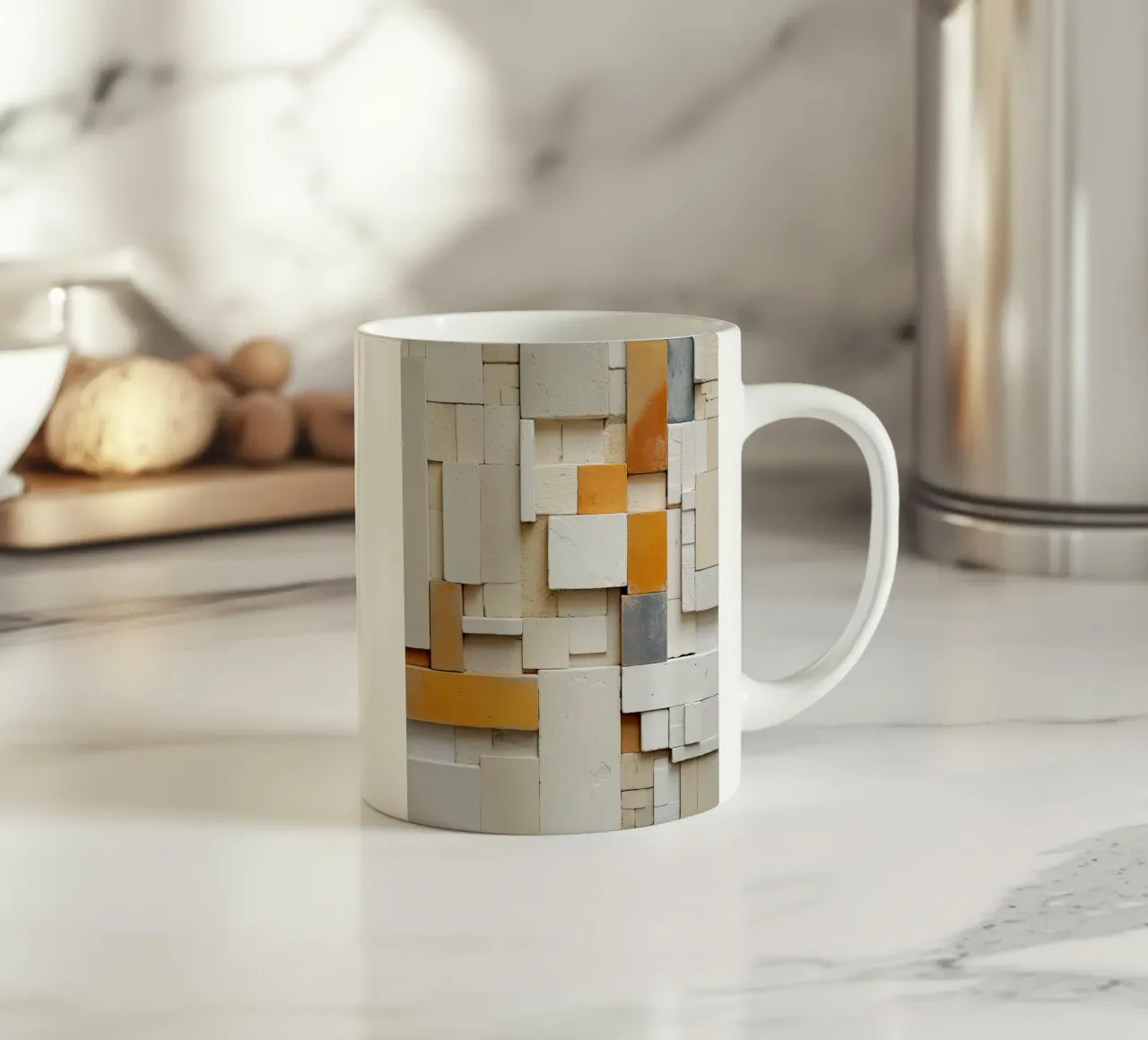 Forme astratte tazza in ceramica da Imagine