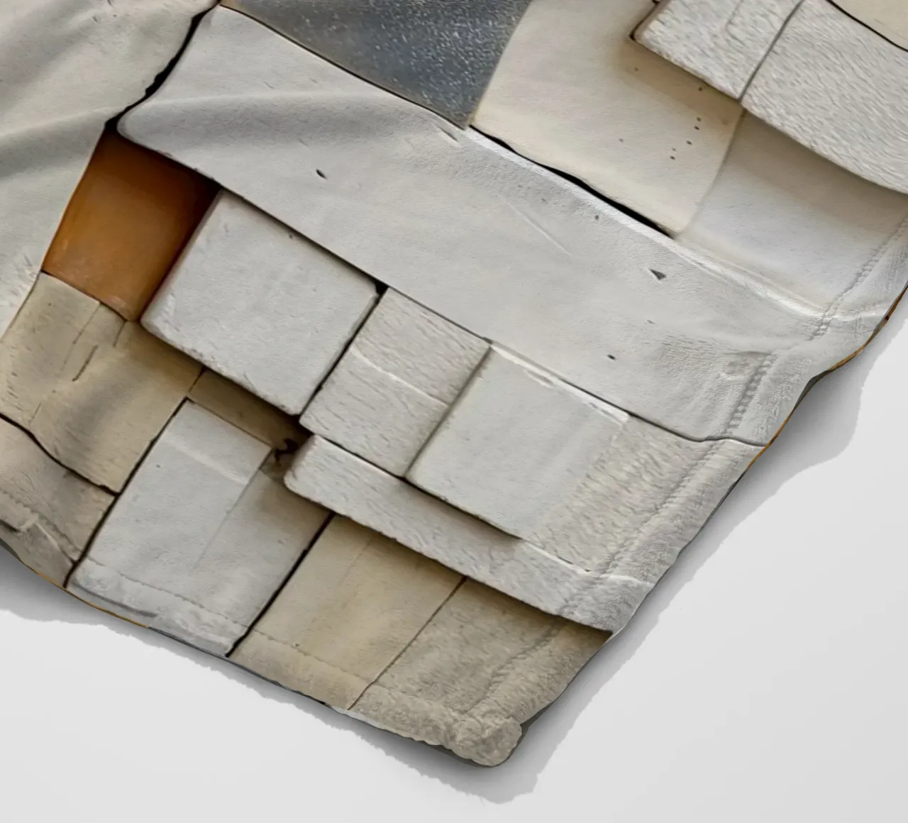 Forme astratte coperta in pile da Imagine