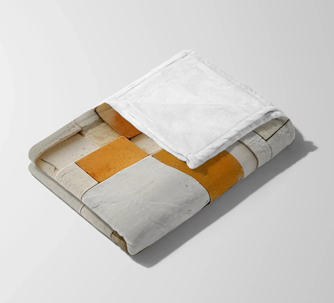 Forme astratte coperta in pile da Imagine