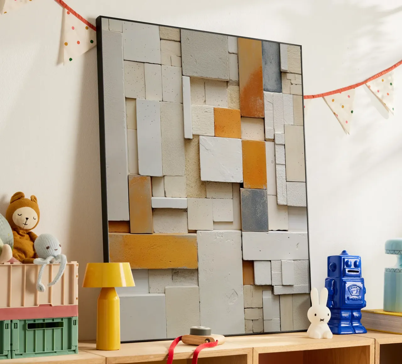 Forme astratte alluminio dibond da Imagine