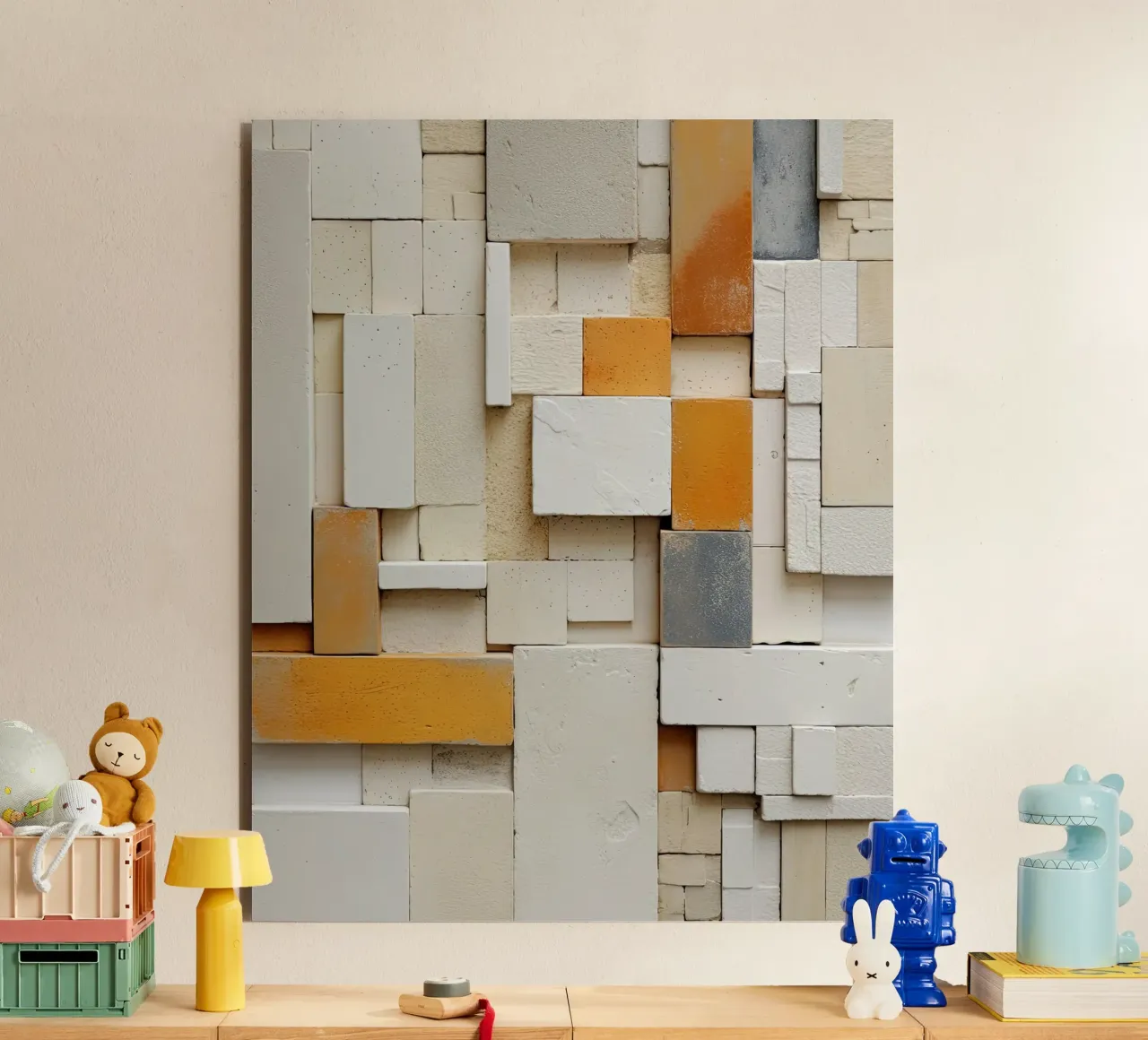 Forme astratte alluminio dibond da Imagine