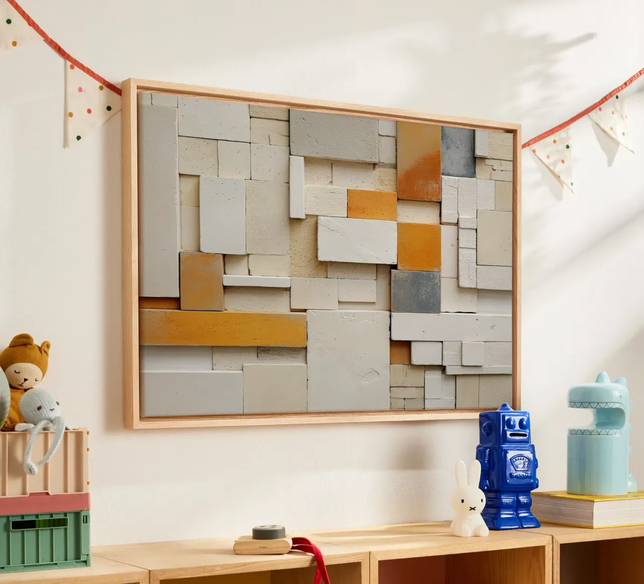 Abstract forms canvas by Imagine