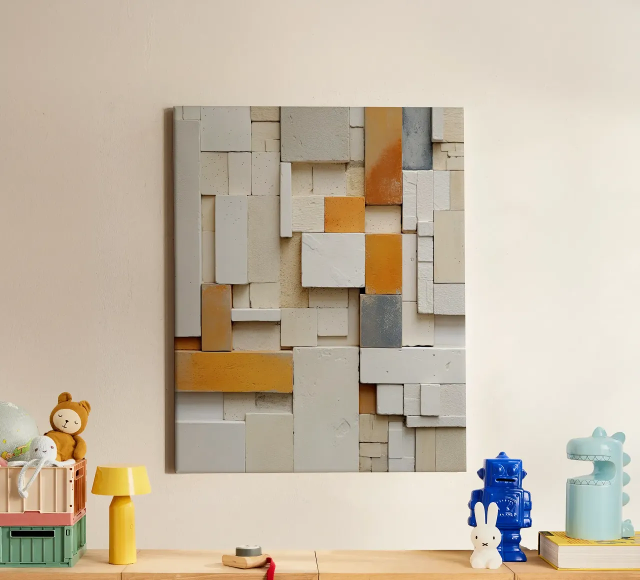 Abstract forms canvas by Imagine