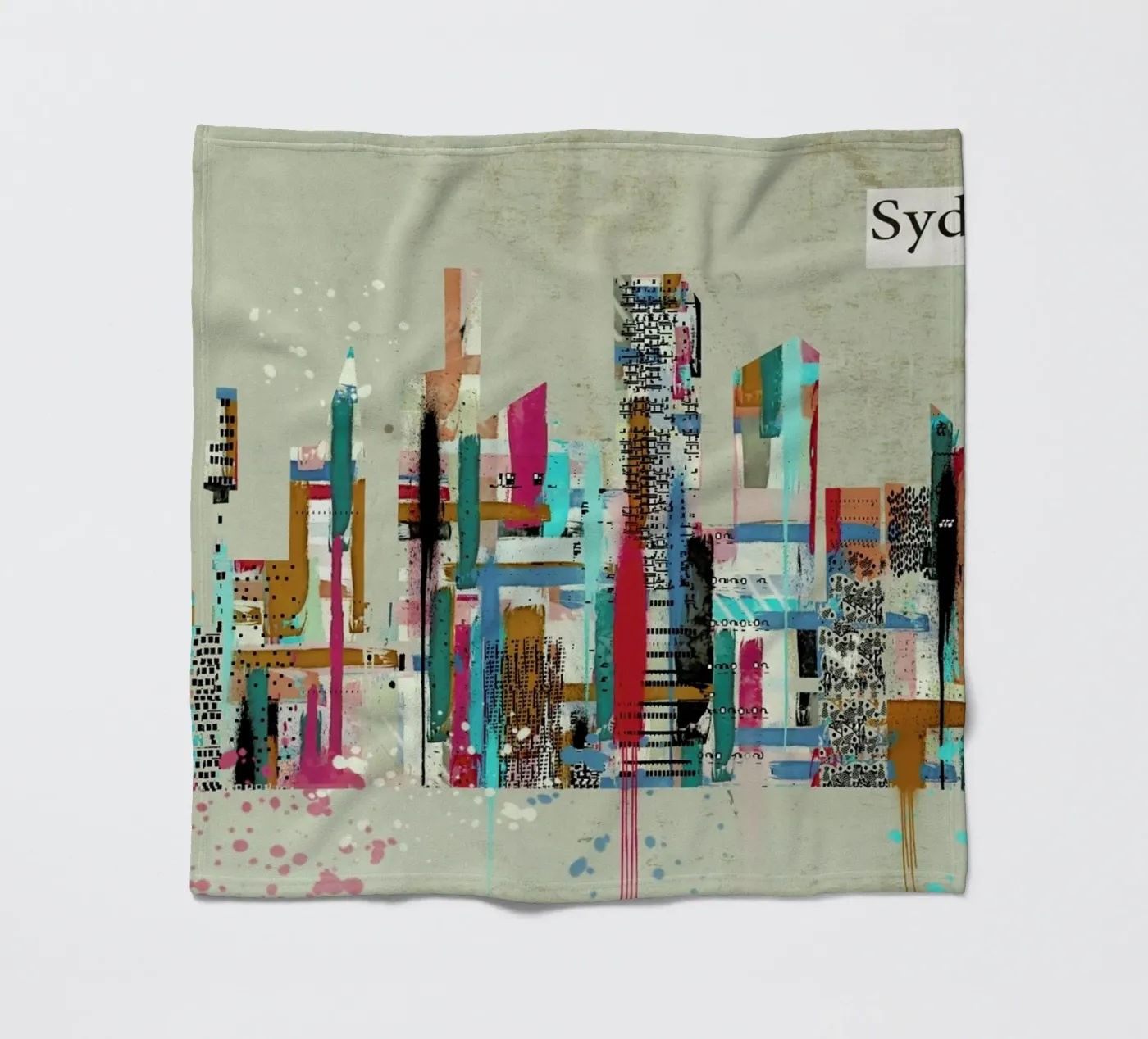 sydney Fleecedecke von Brian Buckley