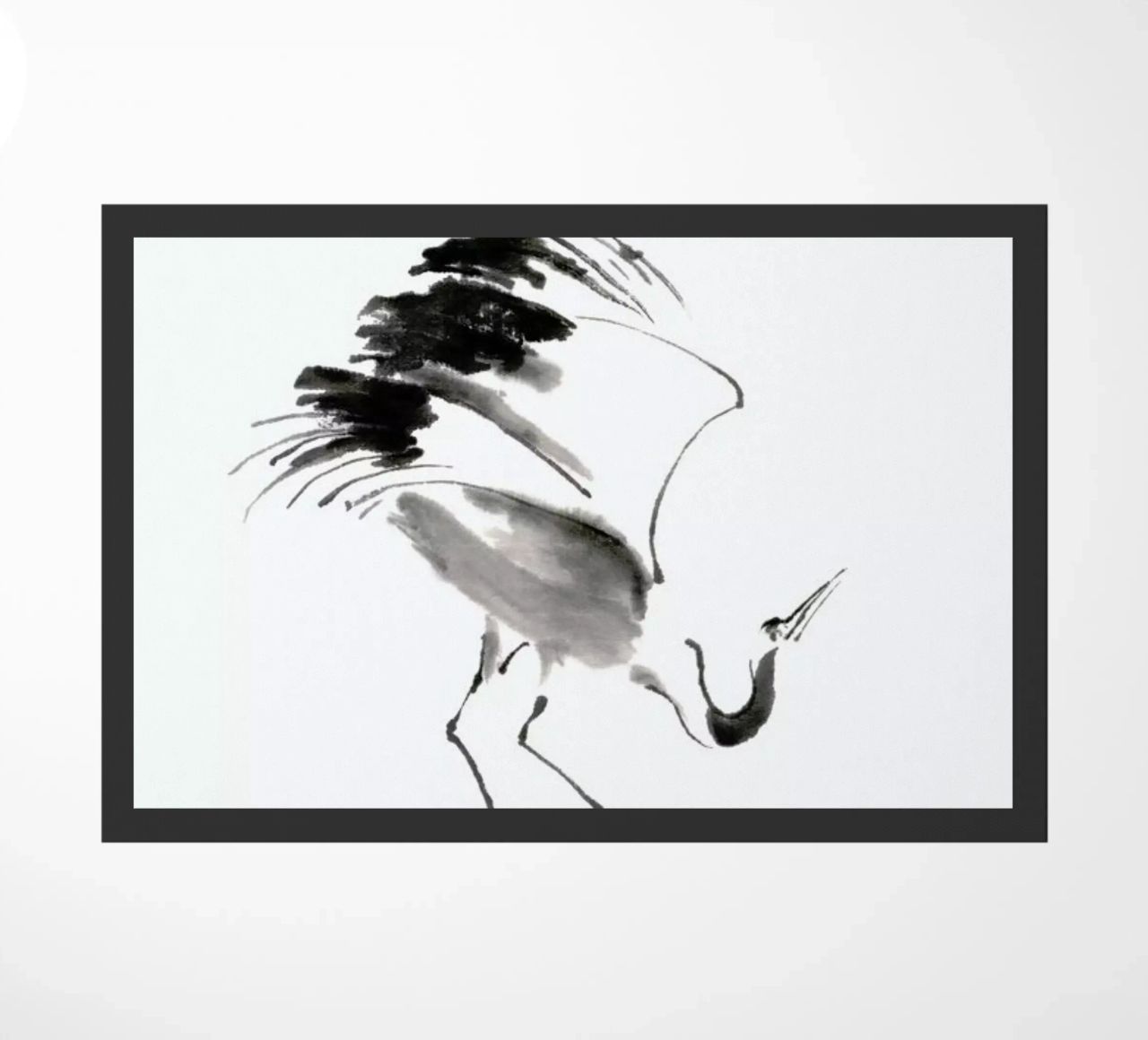 Bowing Crane II zerbino da Flora & Fauna