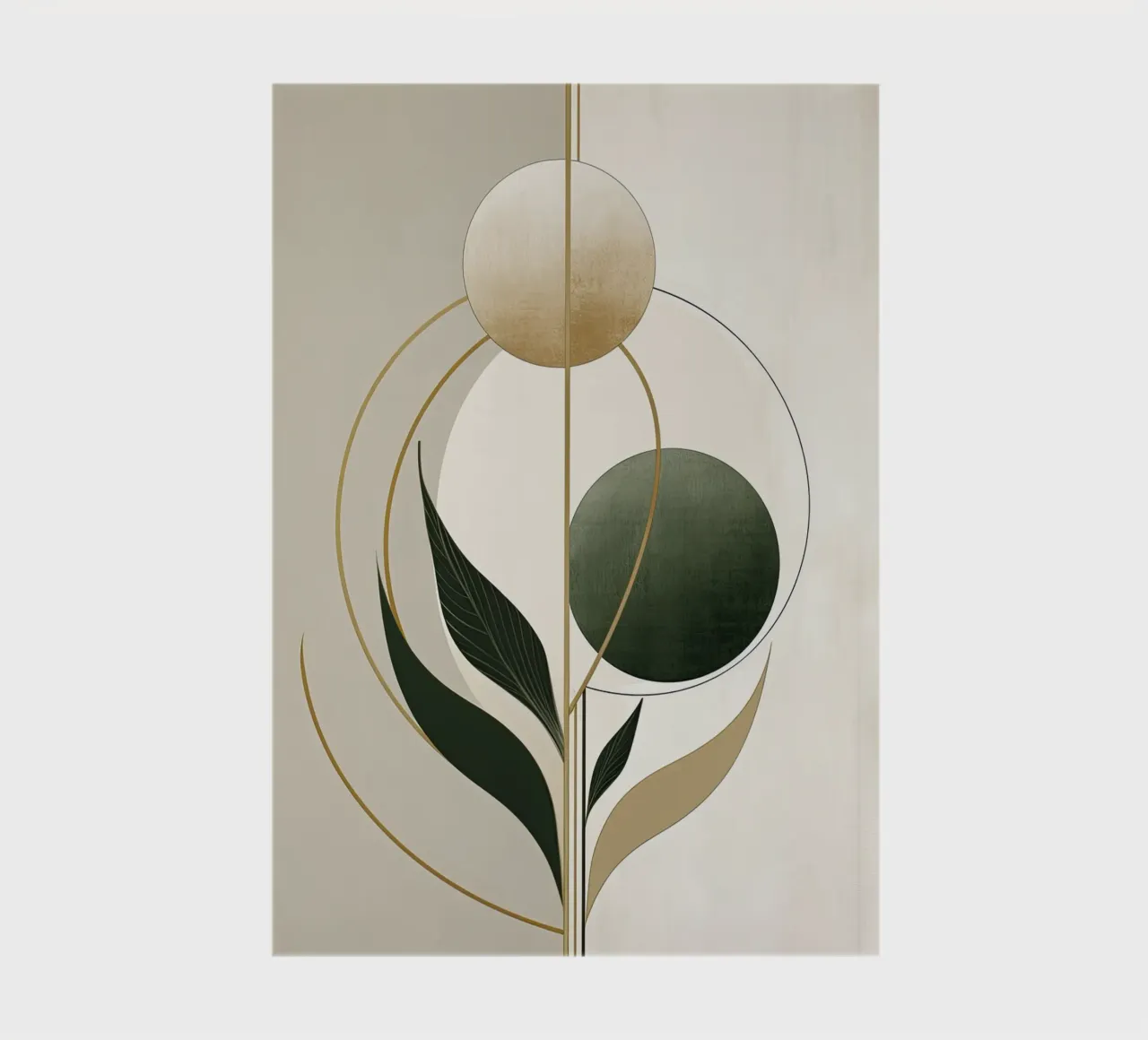 Abstract botanisch notebook by Imagine