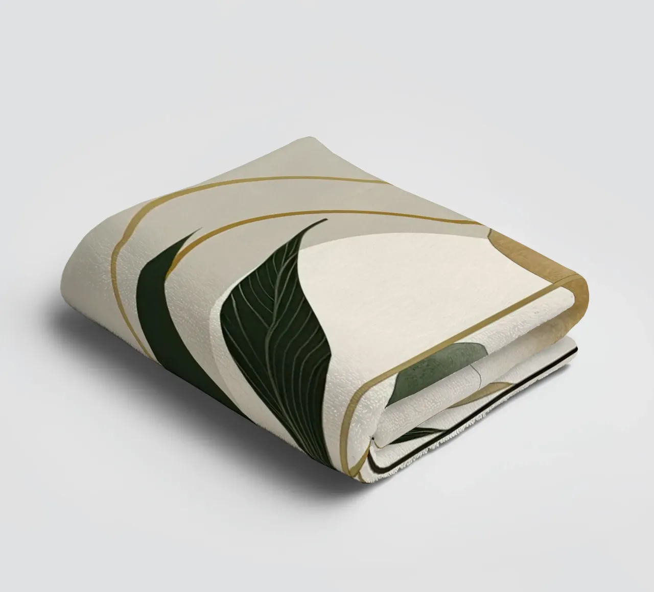 Abstract botanisch towel by Imagine