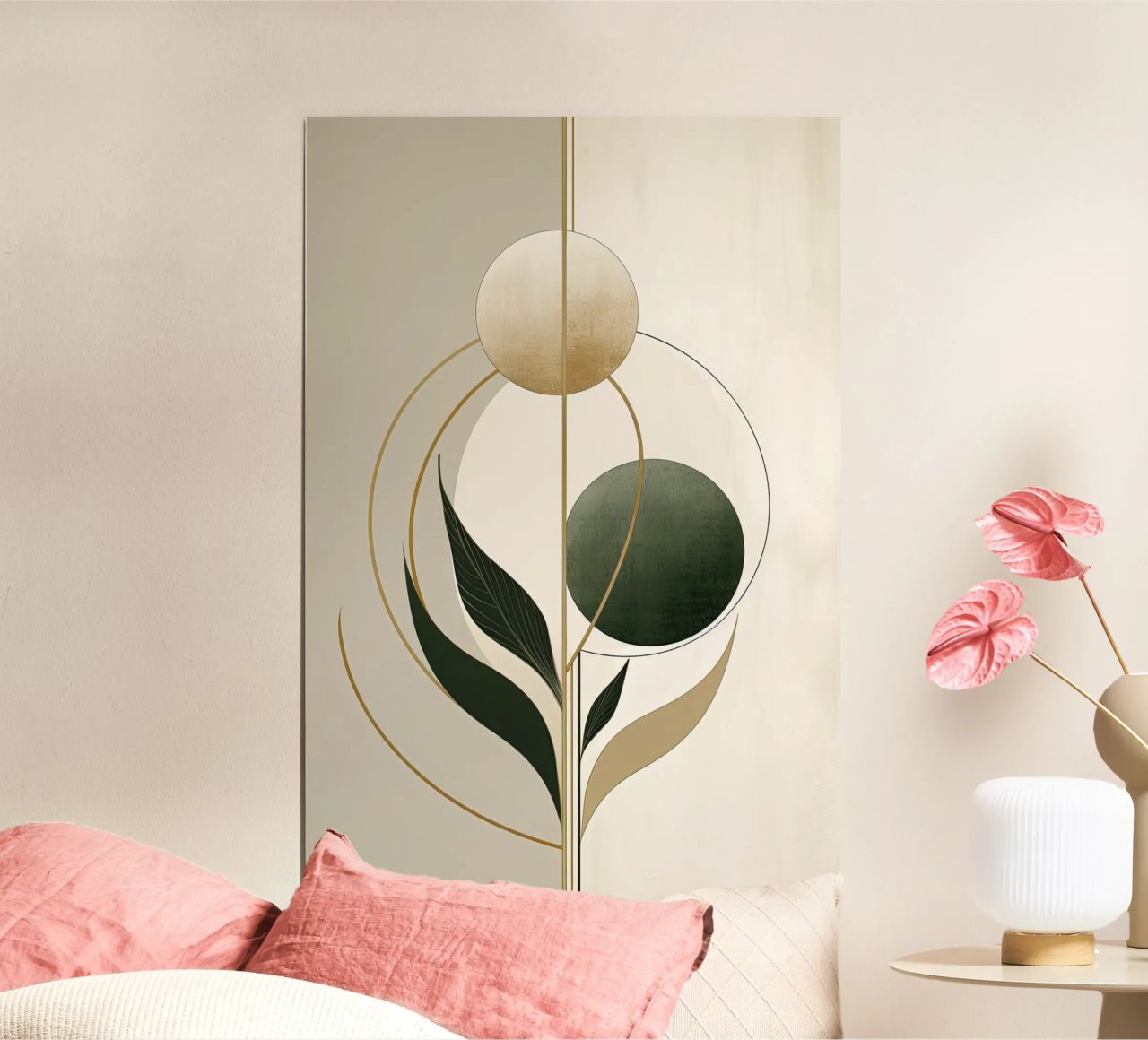 Abstrakt botanisch Poster von Imagine