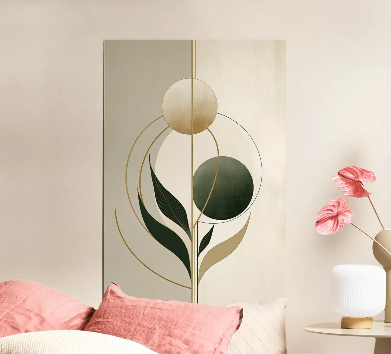 Abstract botanisch poster van Imagine