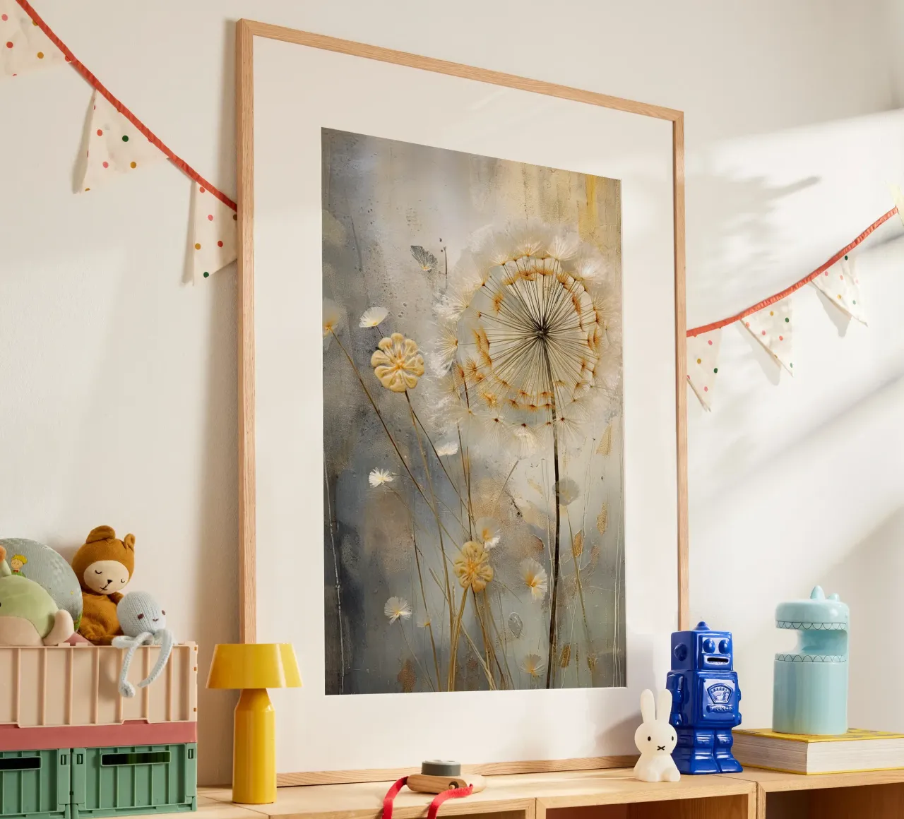 Arte da parete di Imagine poster con telaio in plastica da Imagine