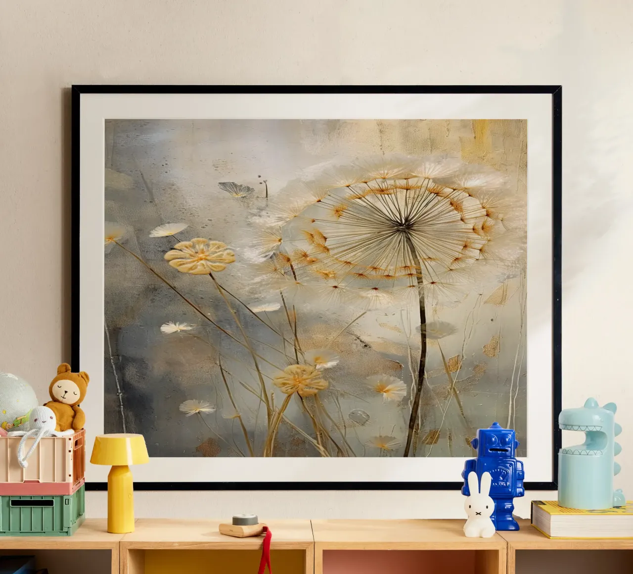 Arte da parete di Imagine poster con telaio in plastica da Imagine