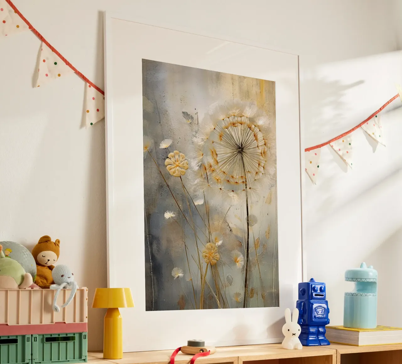 Arte da parete di Imagine poster con telaio in plastica da Imagine