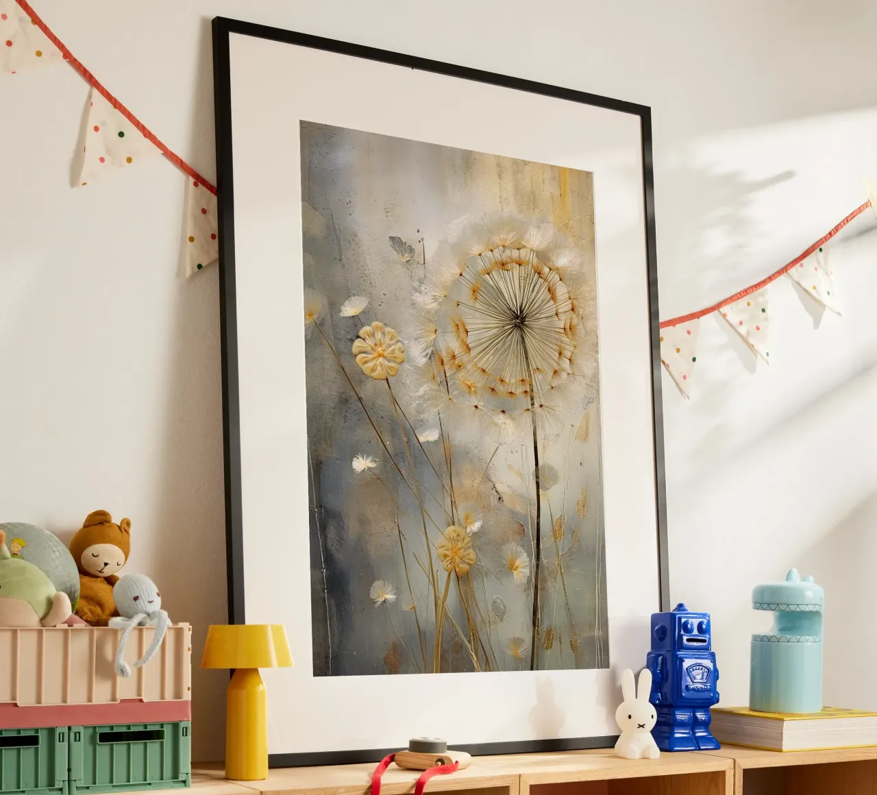 Arte da parete di Imagine poster con telaio in plastica da Imagine