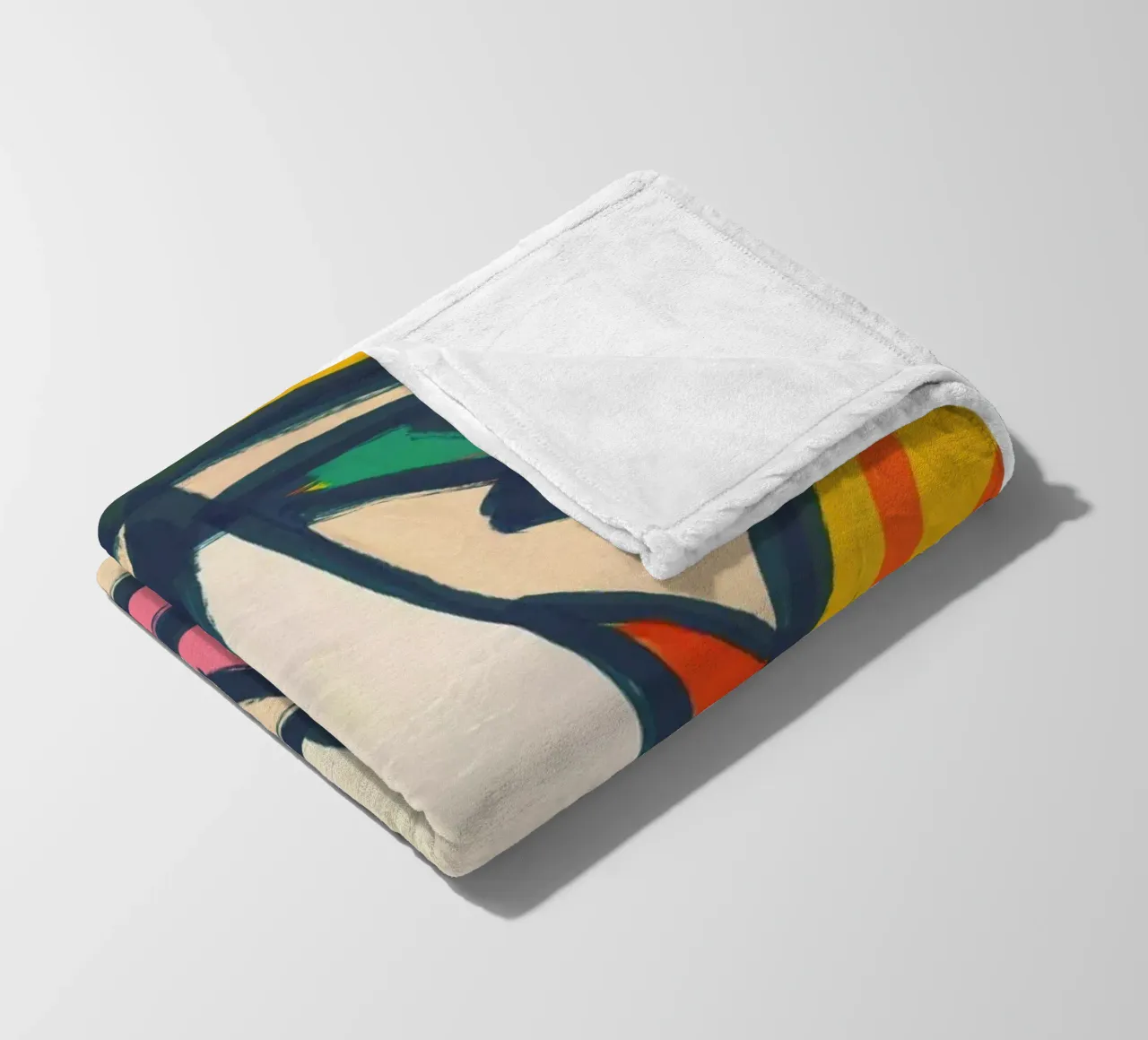 Sarah fleece blanket by Maria Kritzas