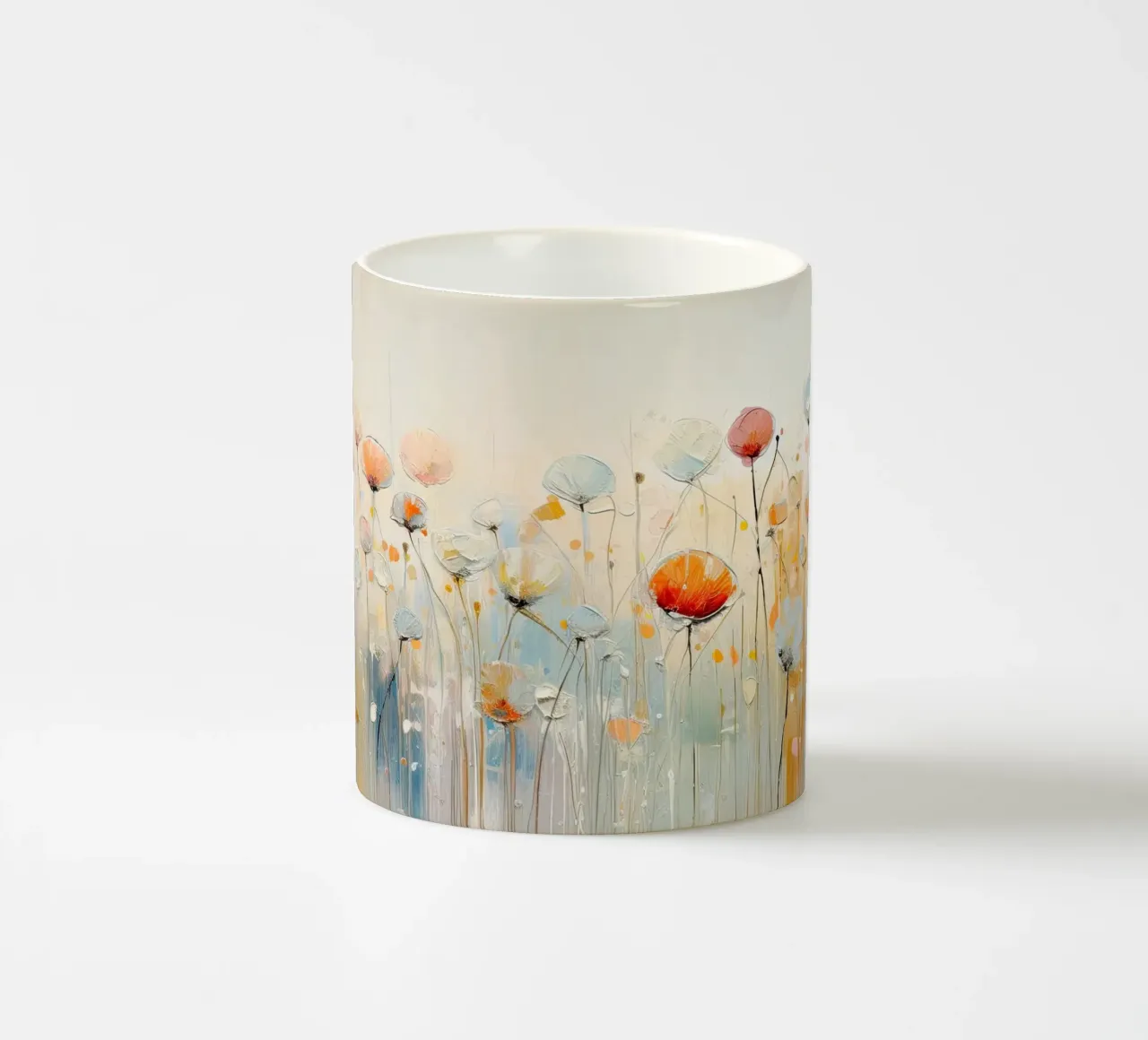 Flores de primavera taza de cerámica de Imagine
