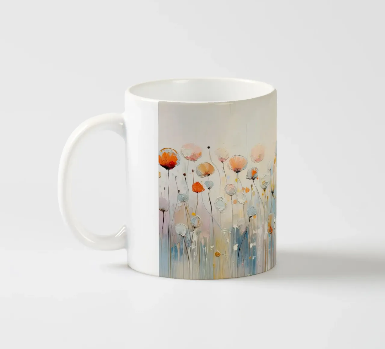 Flores de primavera taza de cerámica de Imagine