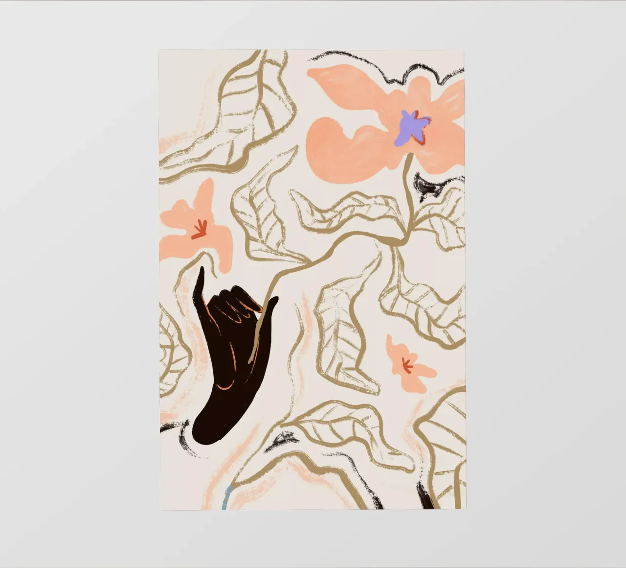 Le Fleur telo in pvc da Arty Guava