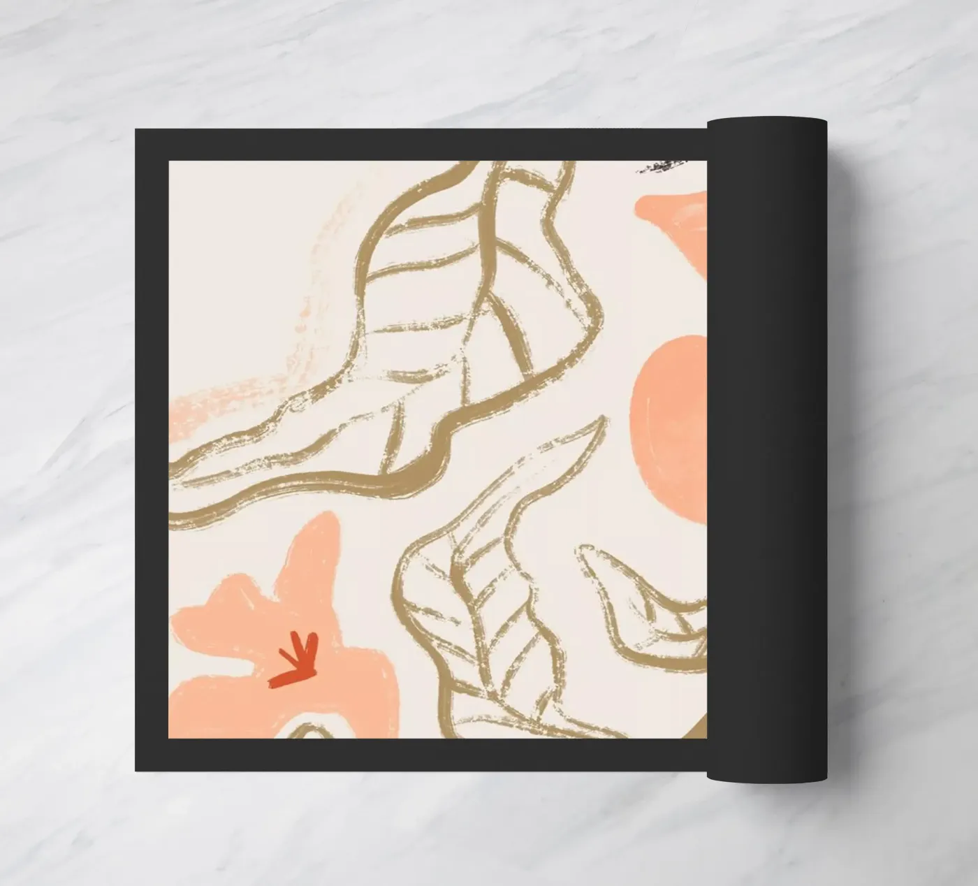 Le Fleur doormat by Arty Guava