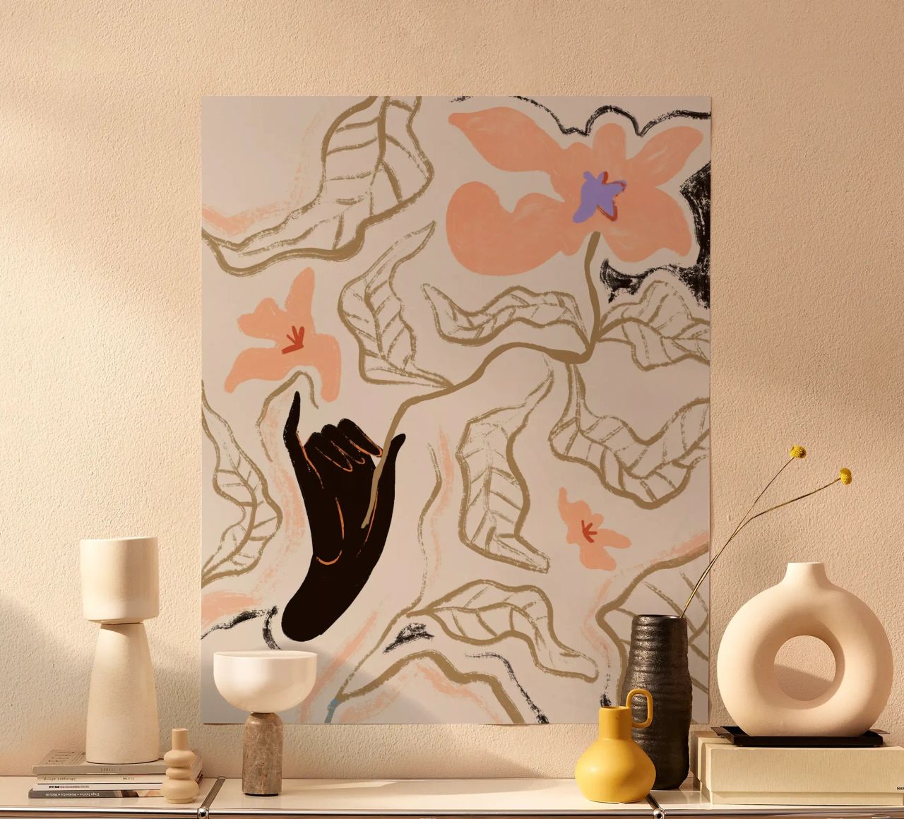 Le Fleur poster by Arty Guava