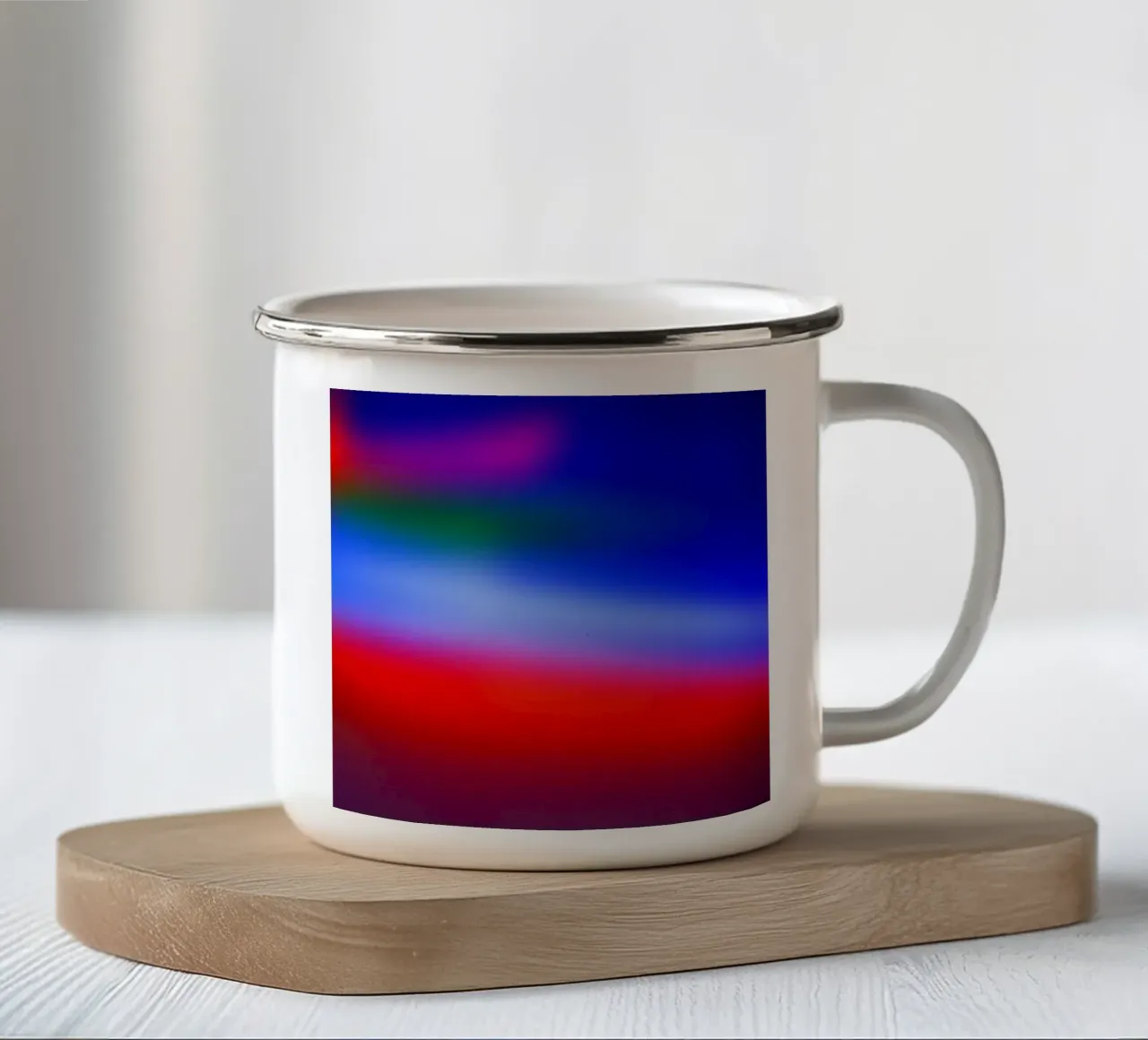 Blau tazza in smalto da Flo Klein