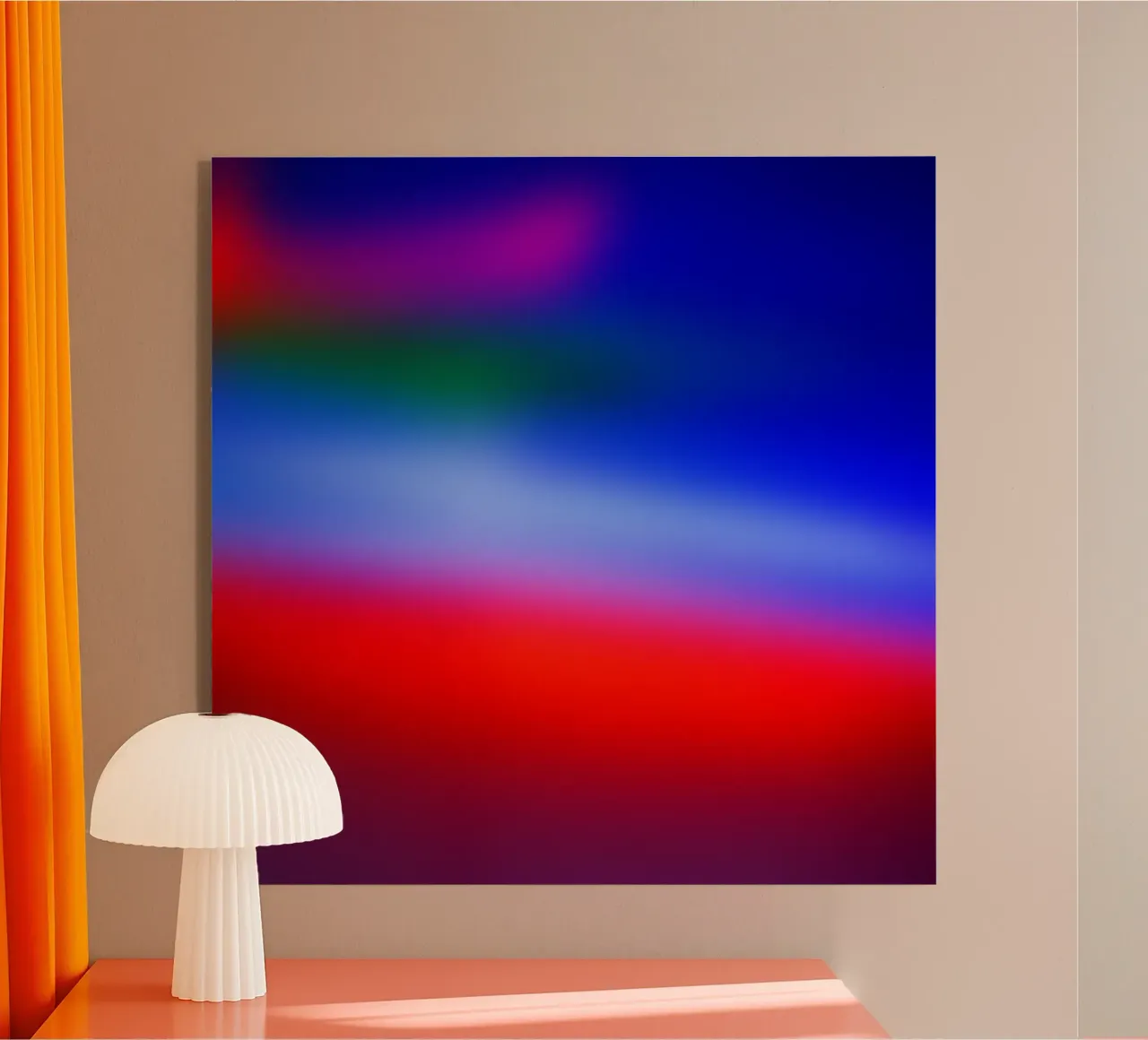 Blau plexiglass da Flo Klein