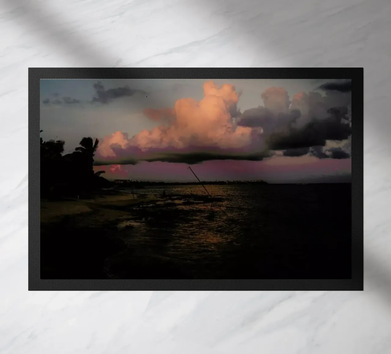 Taste of Sea Sunset IV paillasson de Philipp Reinhard