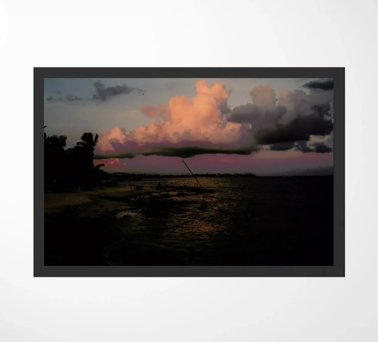 Taste of Sea Sunset IV paillasson de Philipp Reinhard