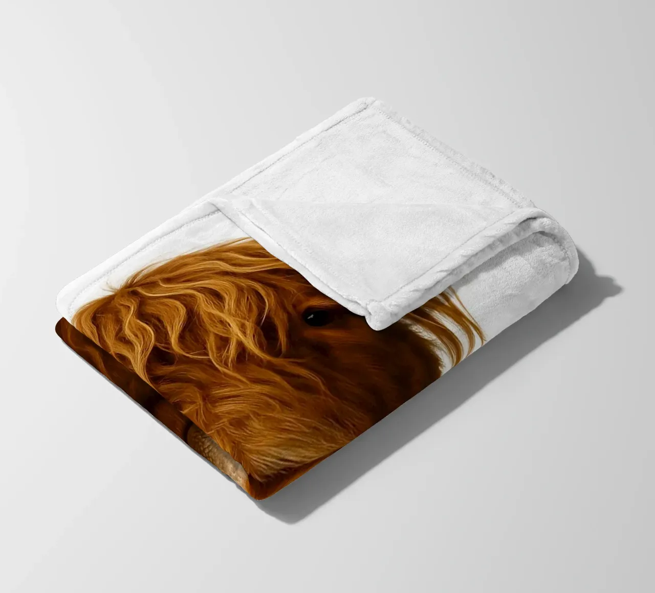 TOILETTE PER MUCCHE SCOZZESI coperta in pile da ARTOMATIC