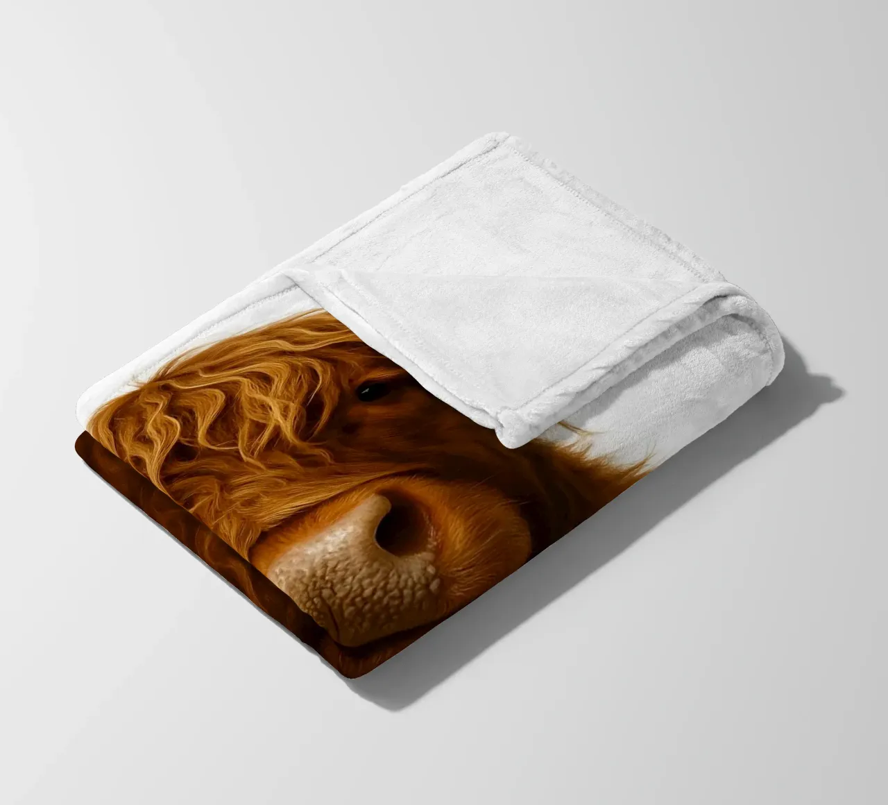 TOILETTE PER MUCCHE SCOZZESI coperta in pile da ARTOMATIC